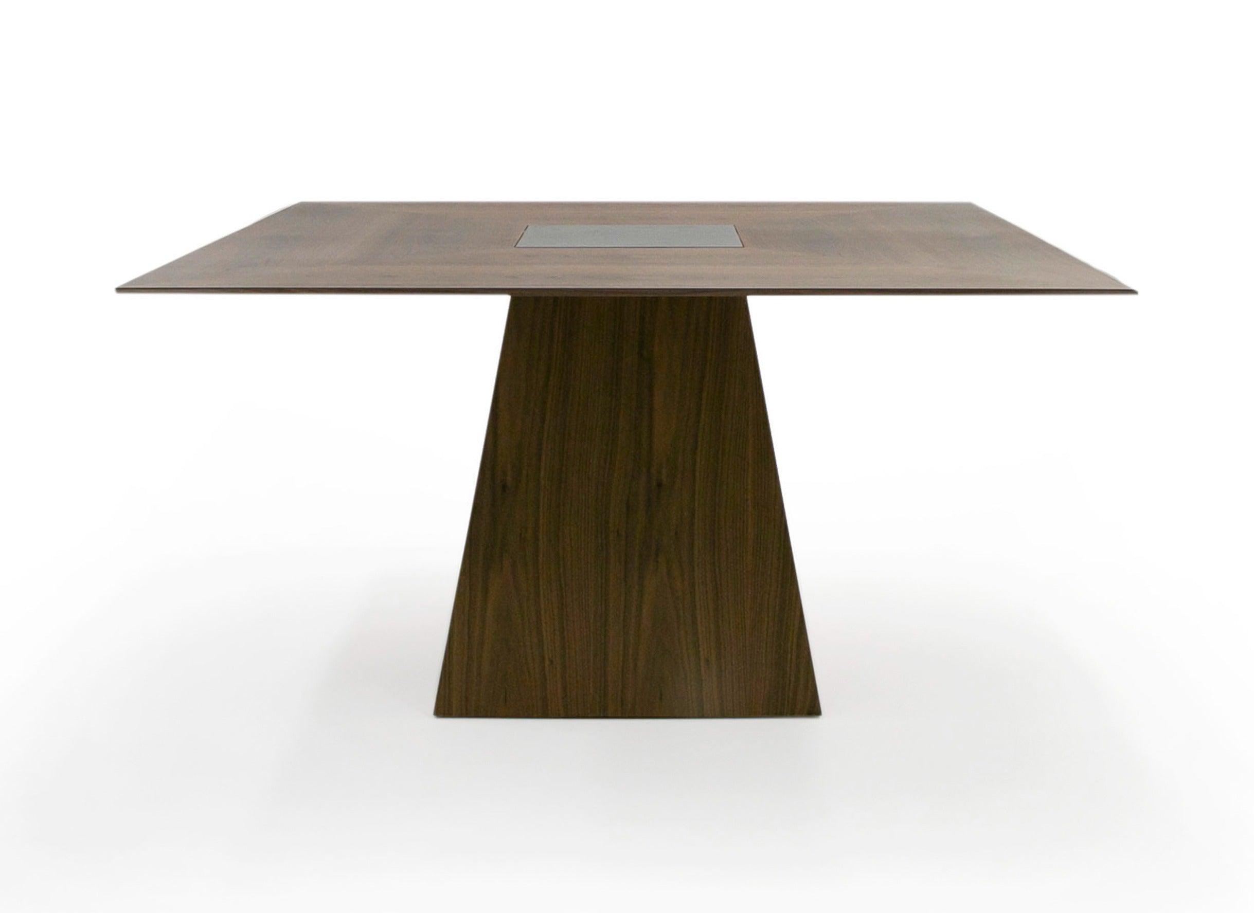 Modrest Cora Modern and Tempered Glass Dining Table