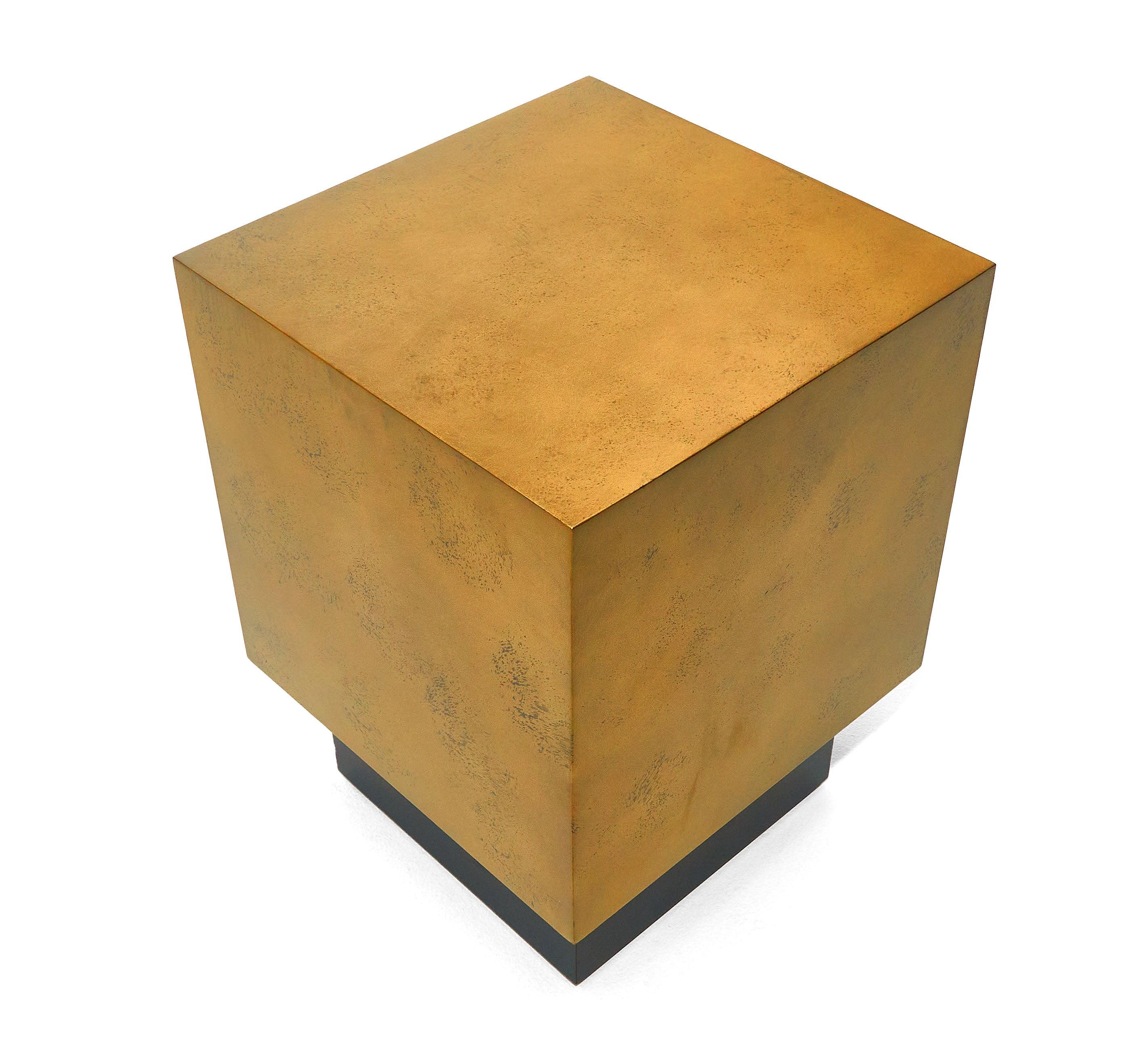 Modrest Derek Modern Metal Antique Copper End Table