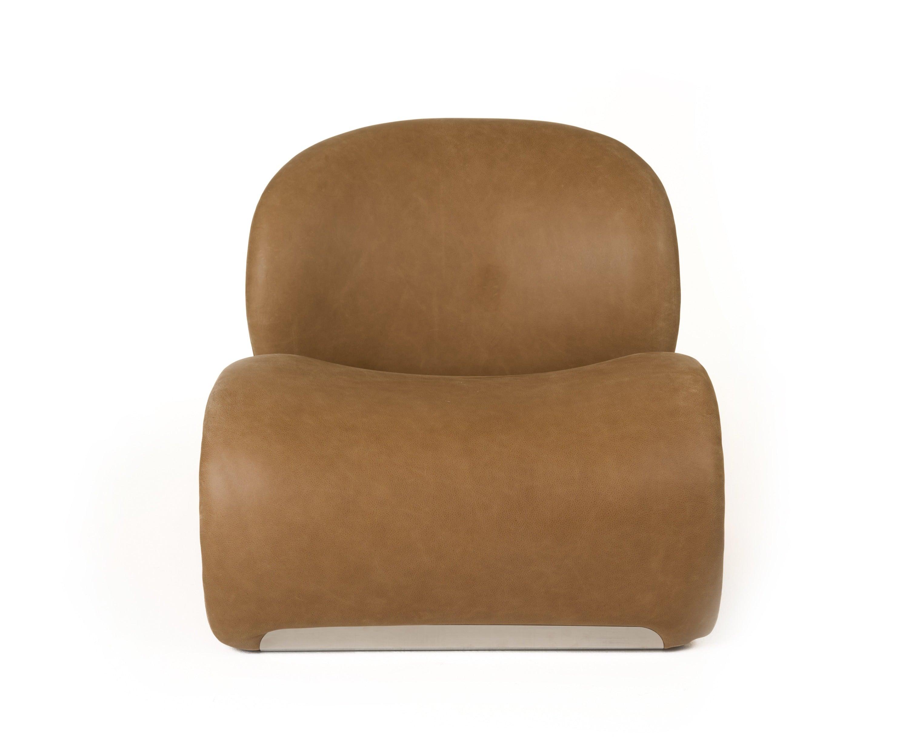 Modrest Donovan Modern Leather Accent Chair