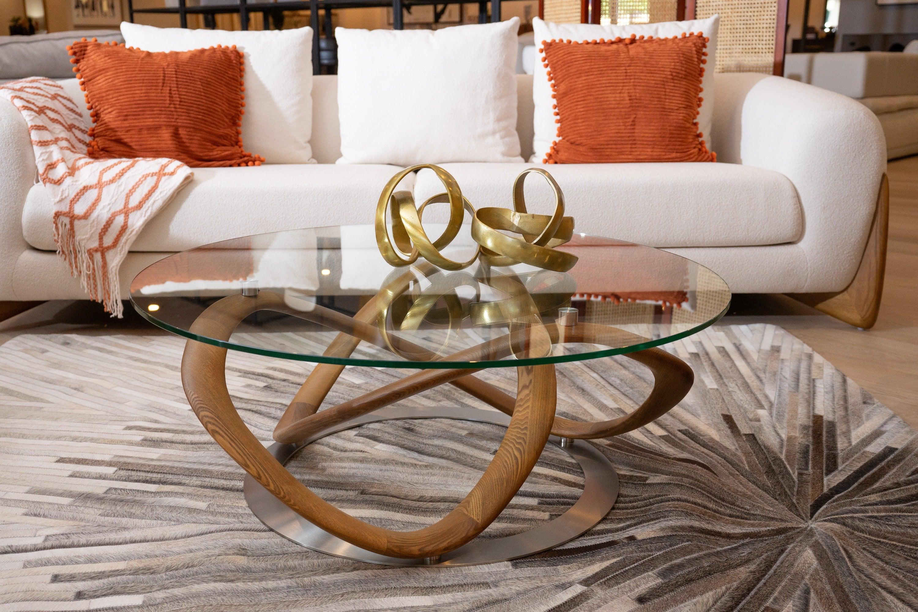 Modrest Michele Modern Glass Coffee Table