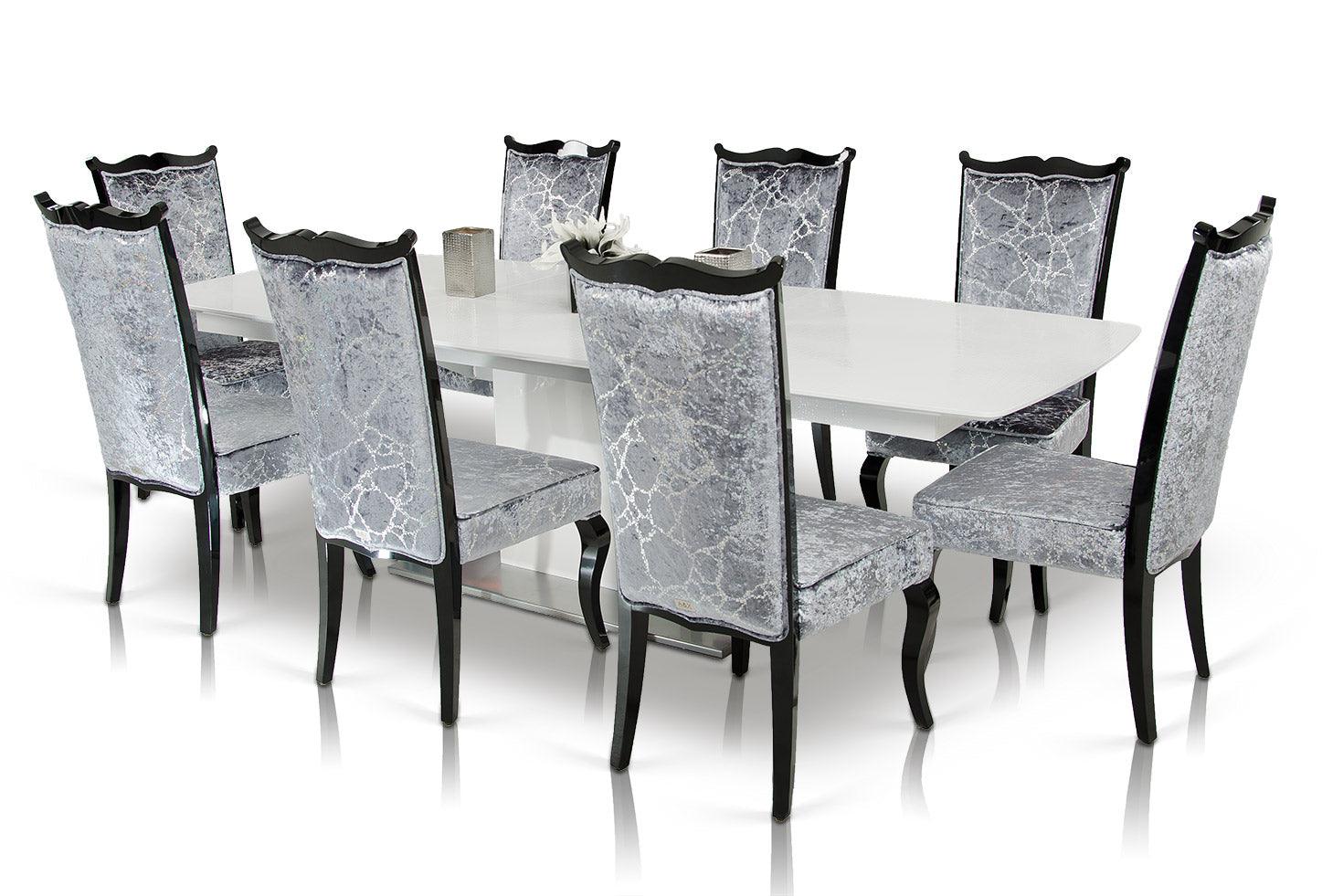 AX Centro Modern Crocodile Dining Table