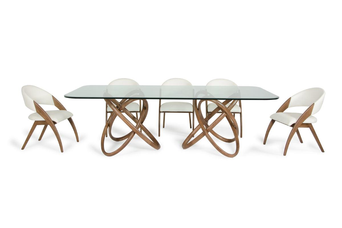 Modrest Mason Modern Glass Dining Table