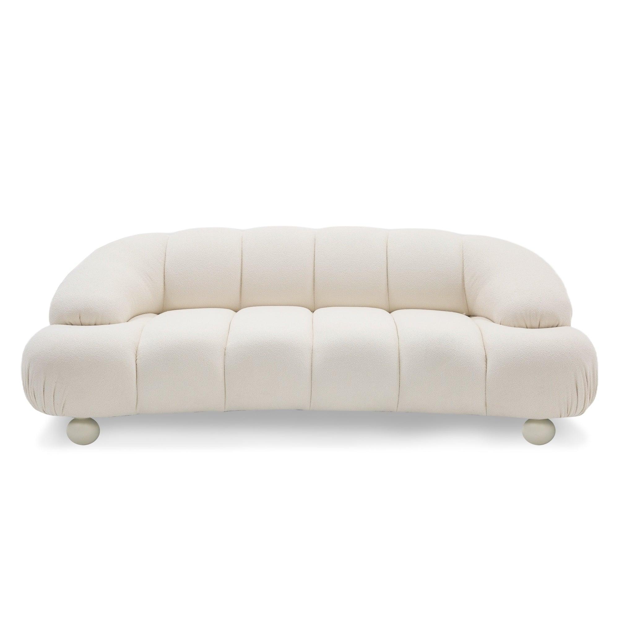 Divani Casa Duran Contemporary Fabric Loveseat Sofa