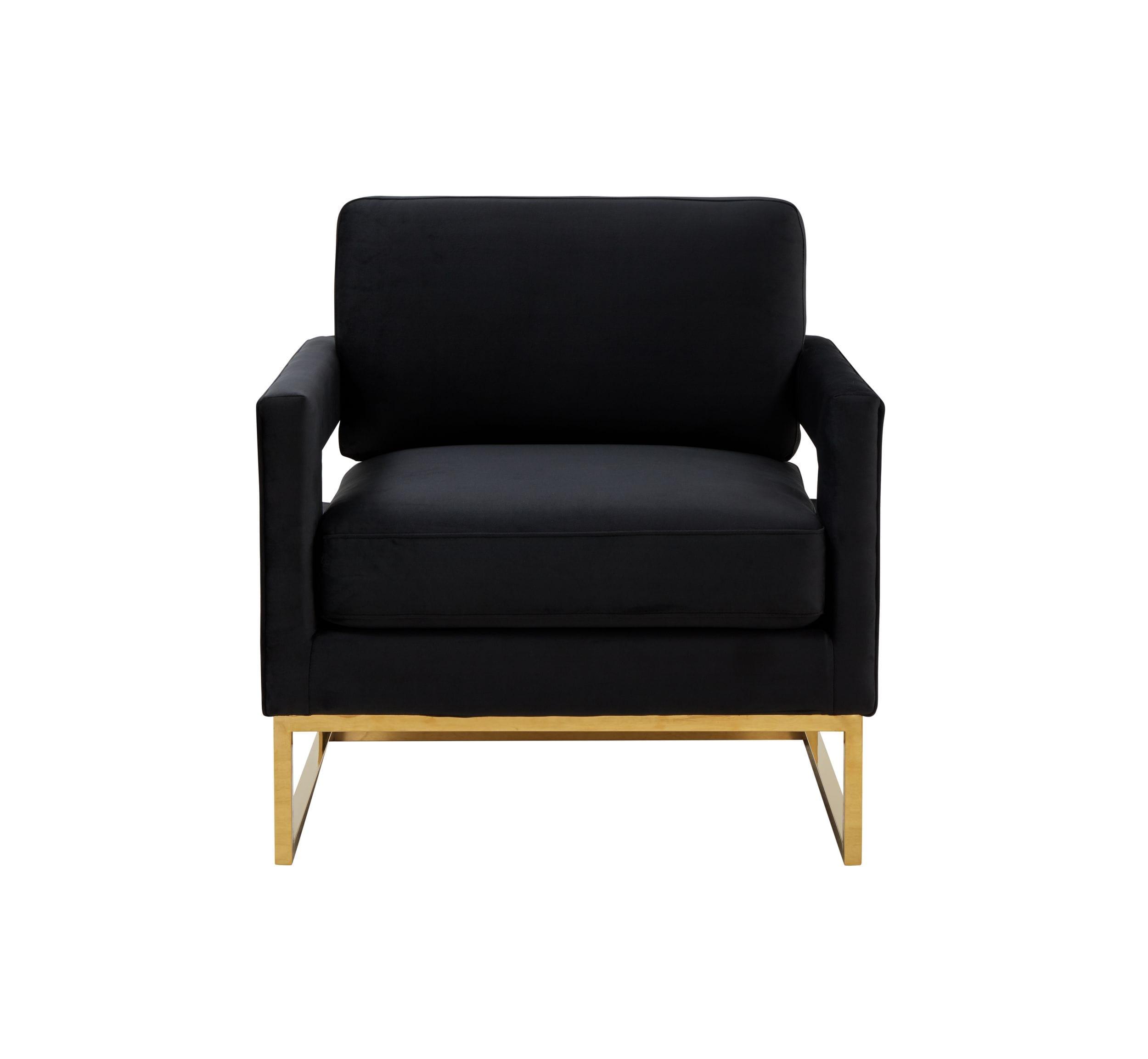 Modrest Edna Modern Velvet Accent Chair