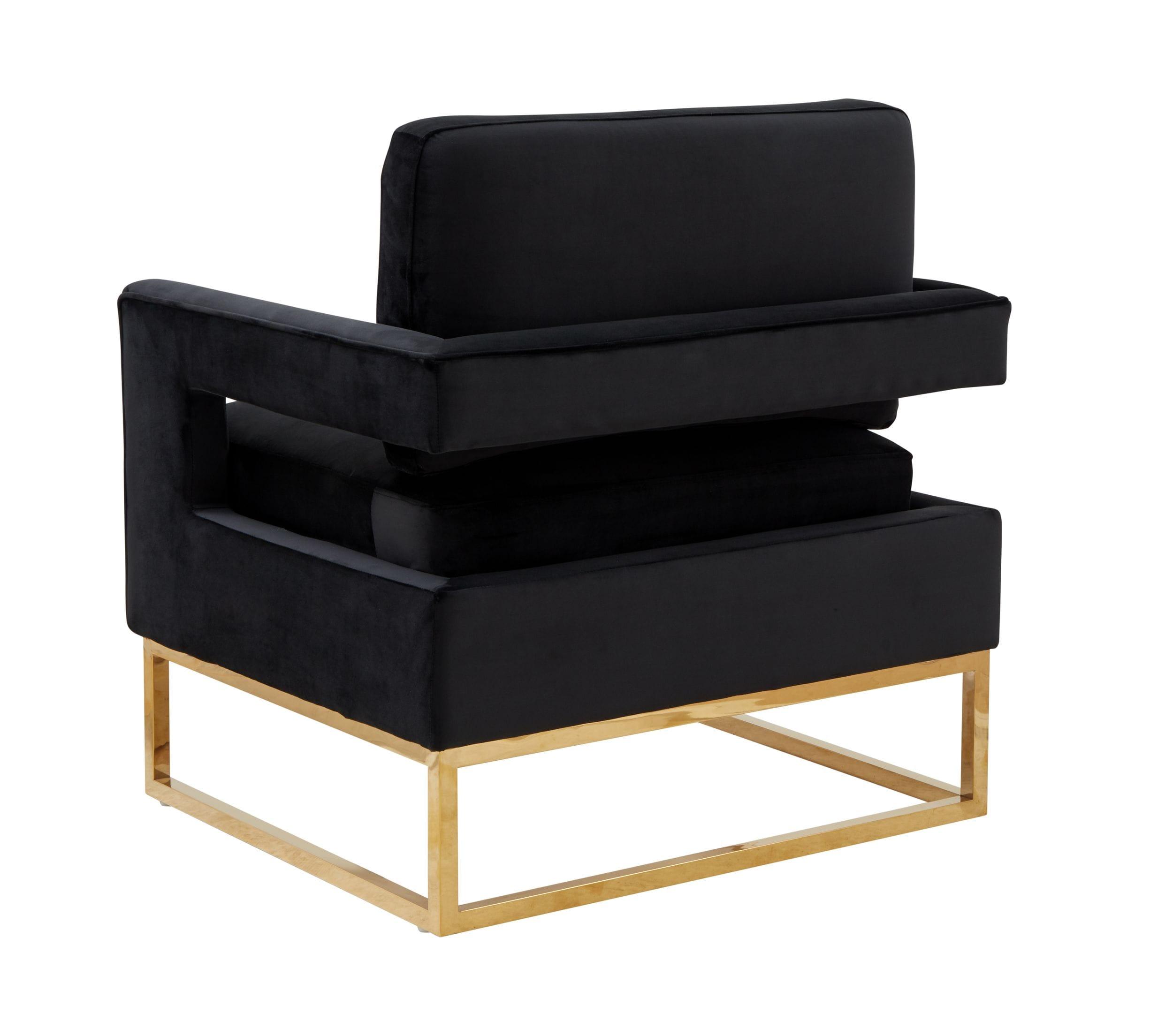 Modrest Edna Modern Velvet Accent Chair