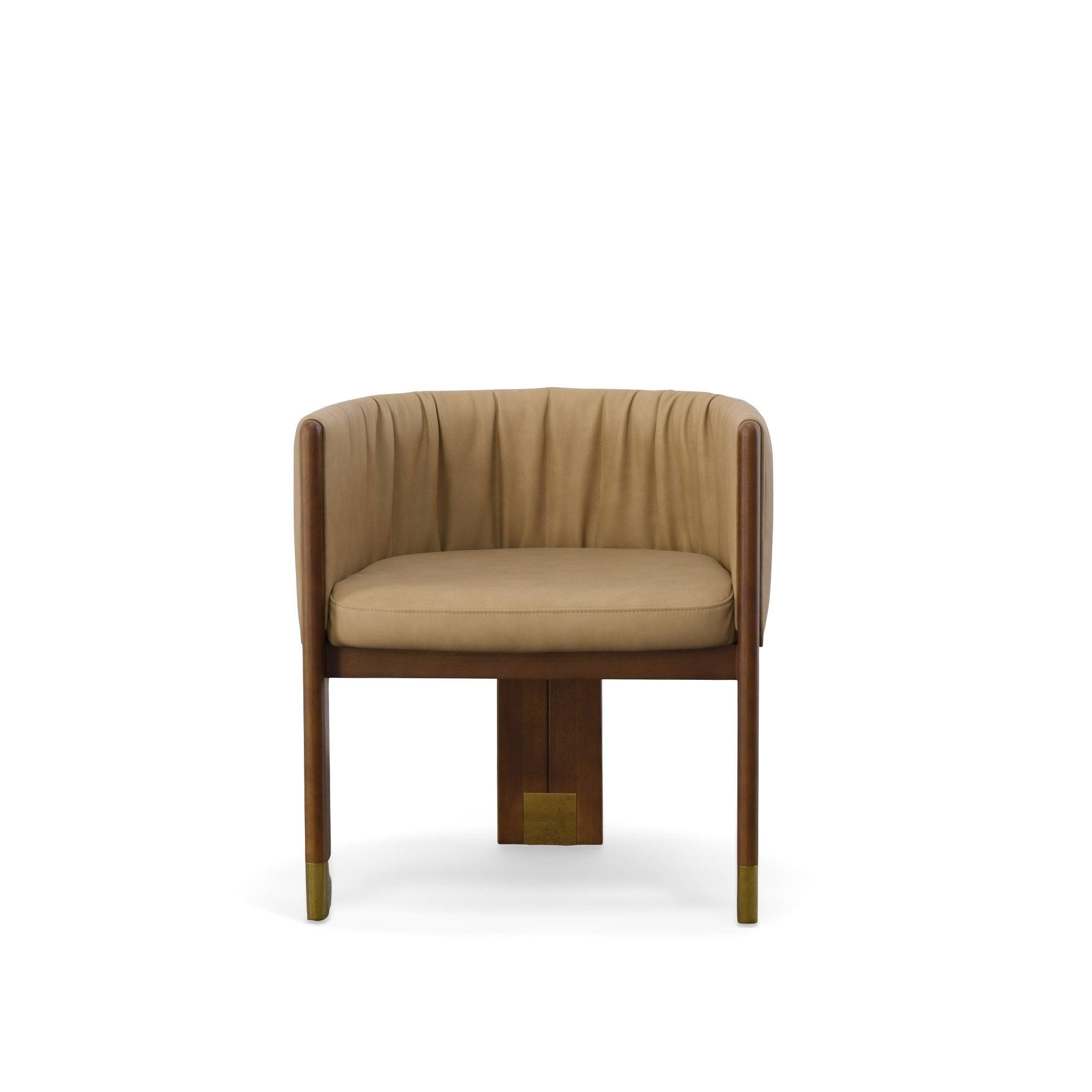 Modrest Elati Vegan Leather Dining Chair