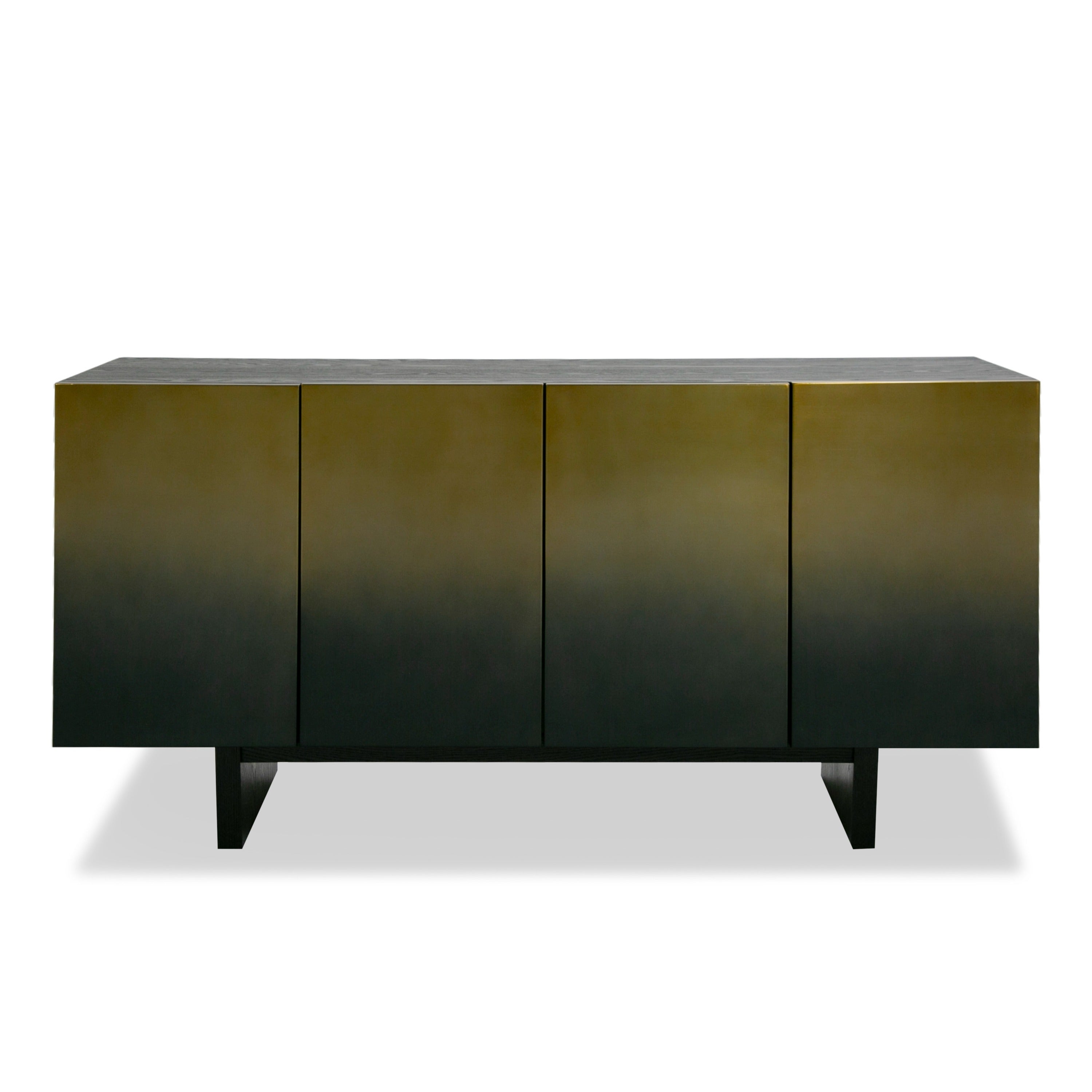 Modrest Elmira Glam Ash Gradient Stainless Steel Buffet