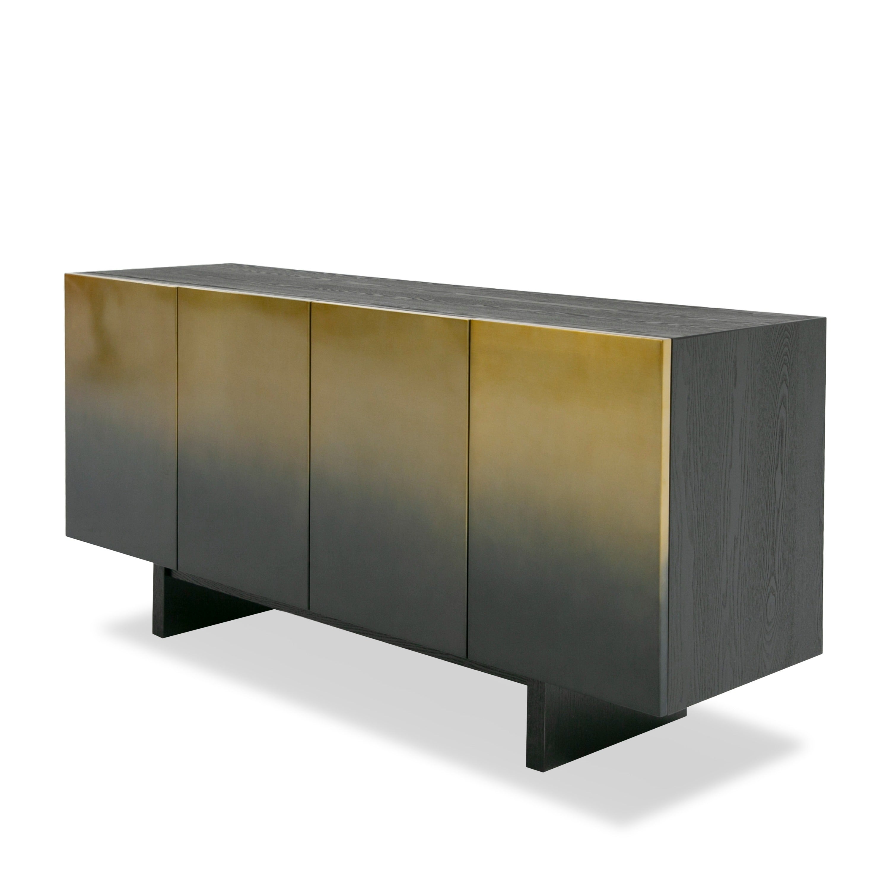 Modrest Elmira Glam Ash Gradient Stainless Steel Buffet