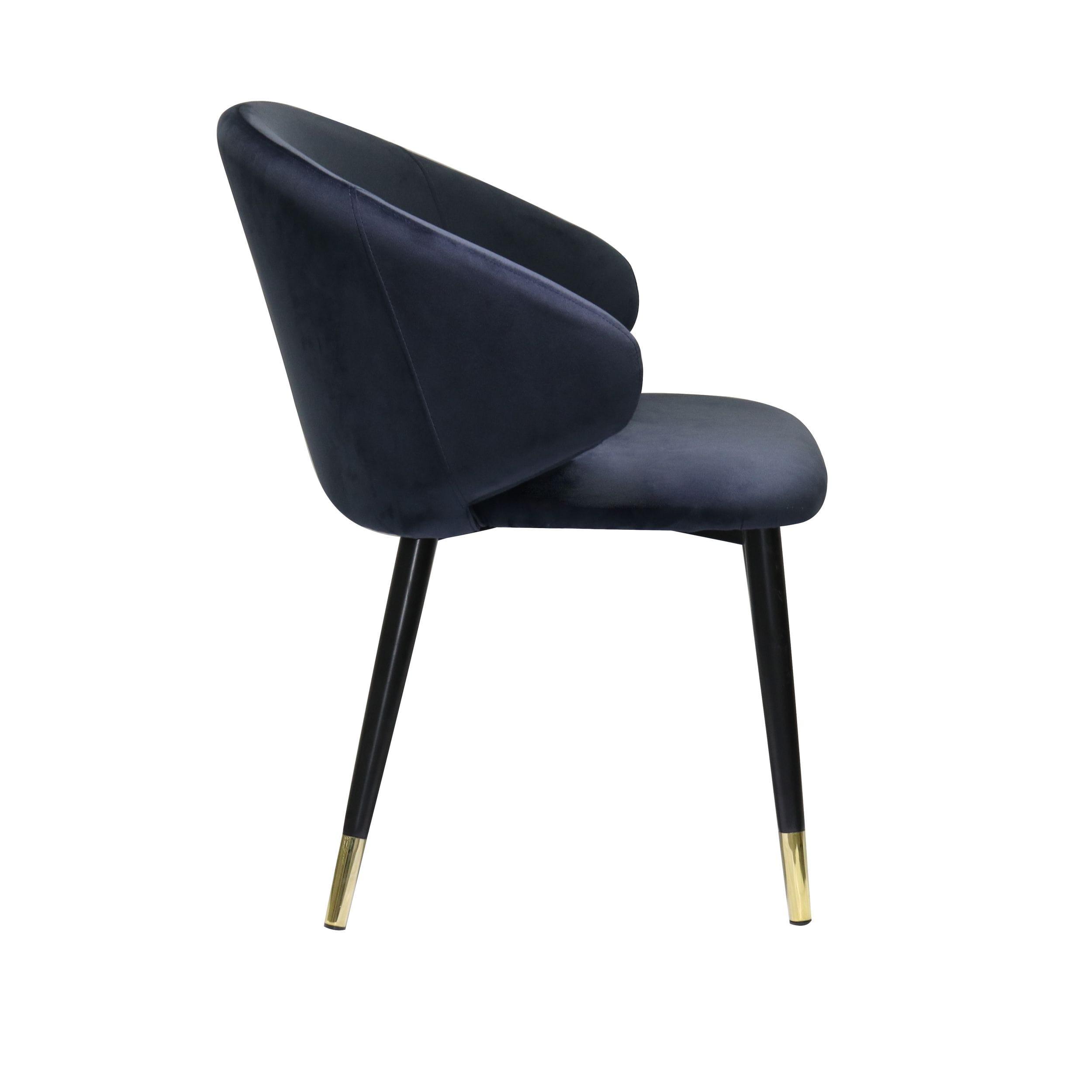 Modrest Elon Modern Velvet Dining Chair (Set of 2)