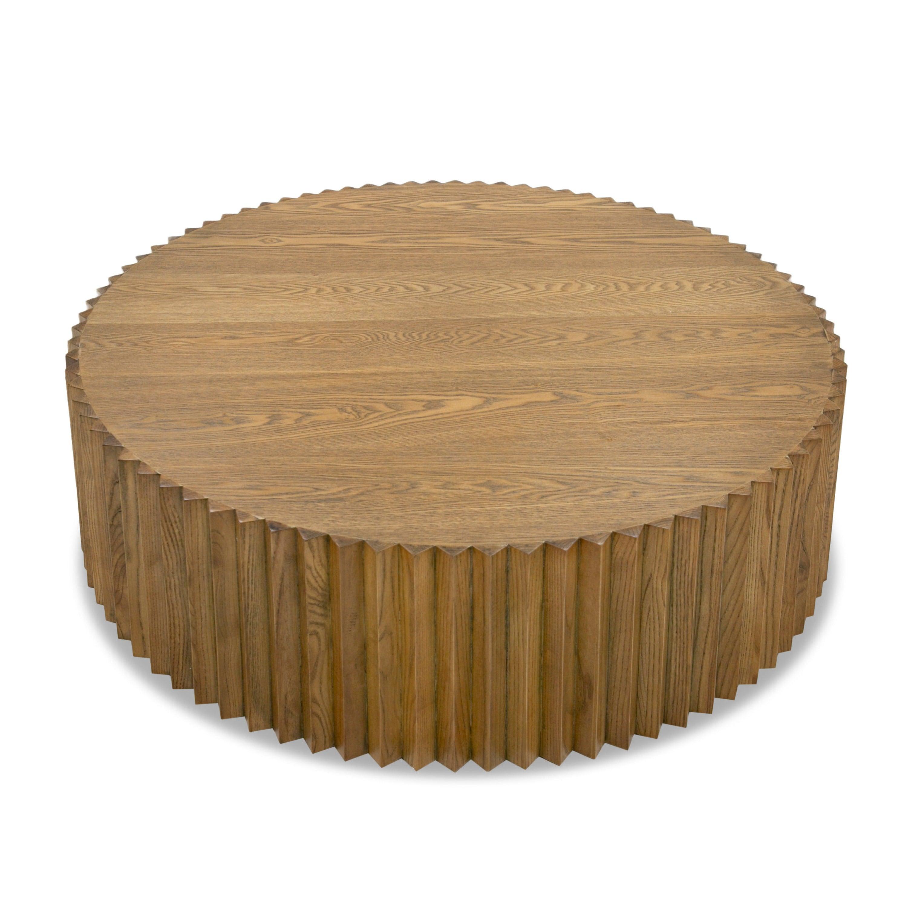 Modrest Espana Modern Round Coffee Table