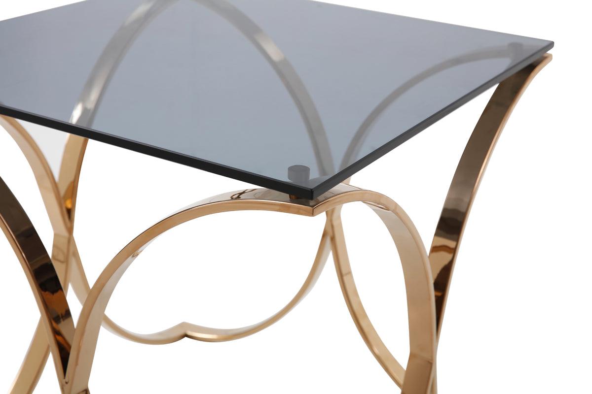 Modrest Reklaw Modern Rosegold End Table