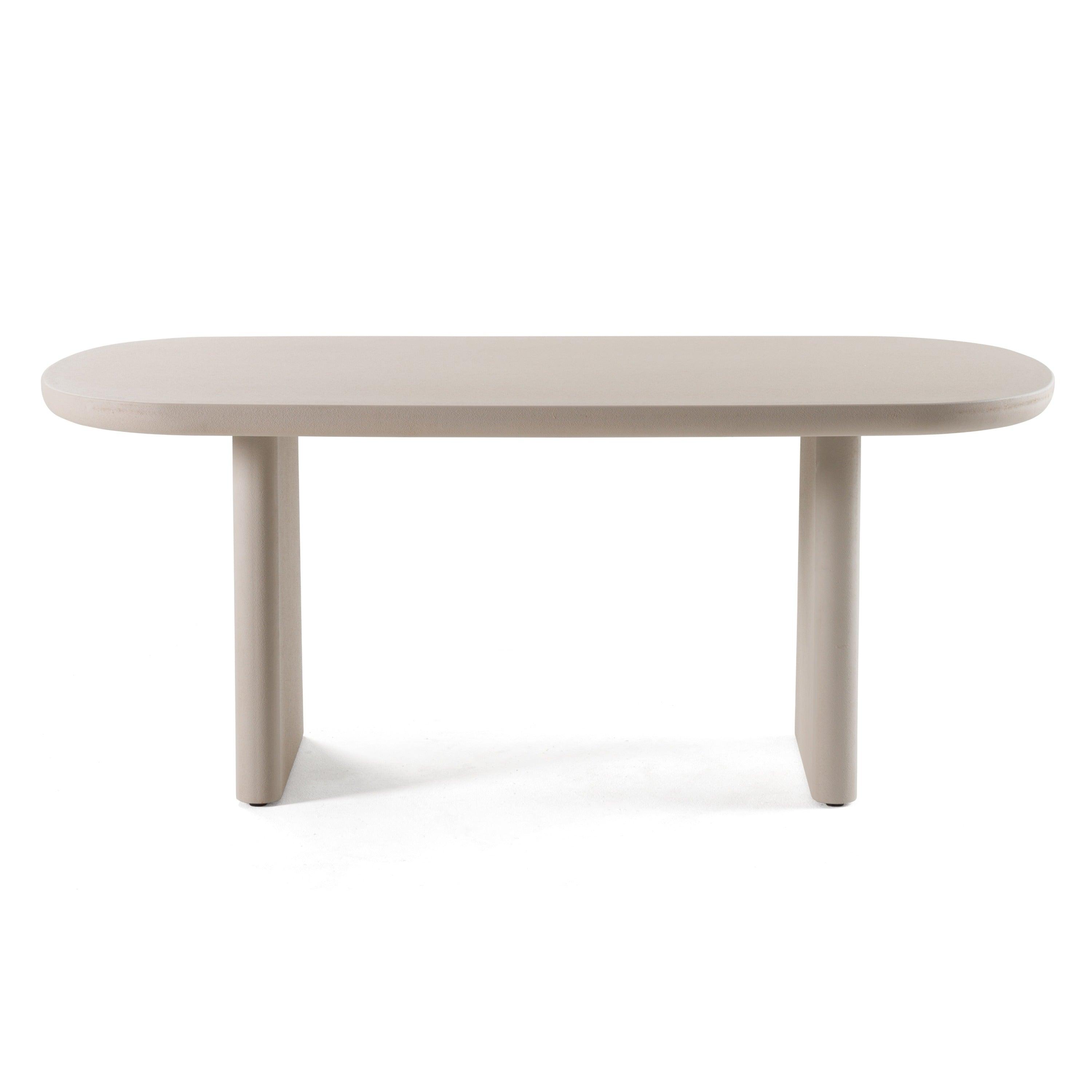 Modrest Evermore Modern Faux Cement Coffee Table