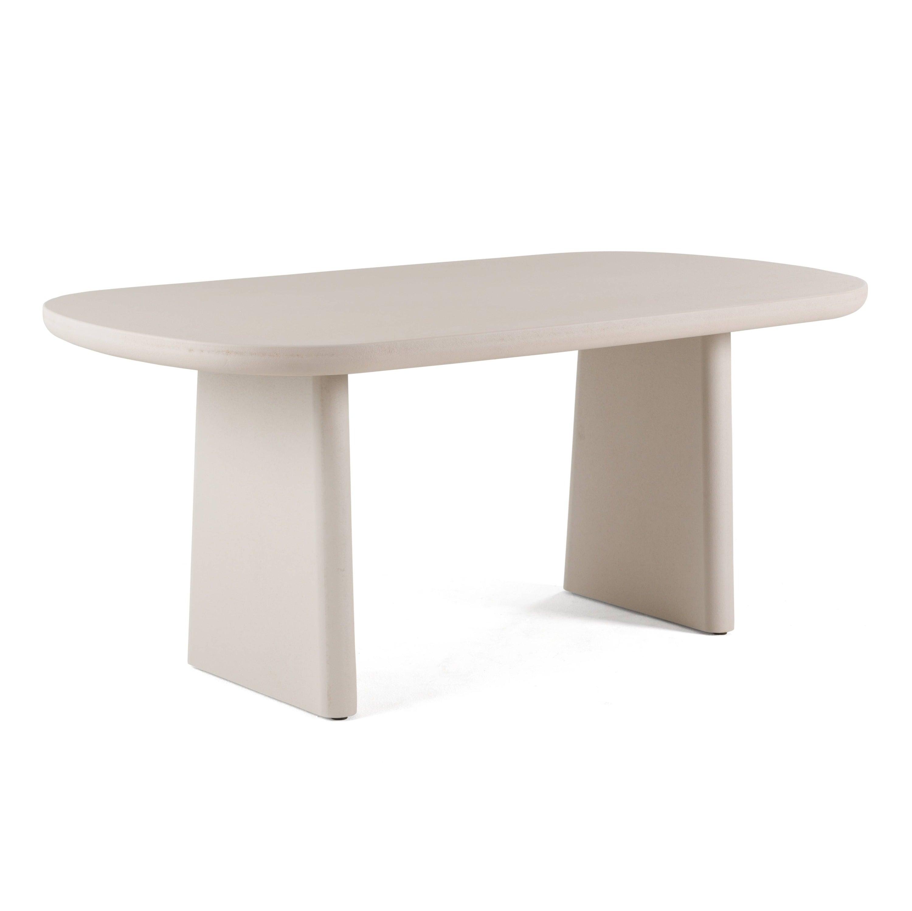 Modrest Evermore Modern Faux Cement Coffee Table