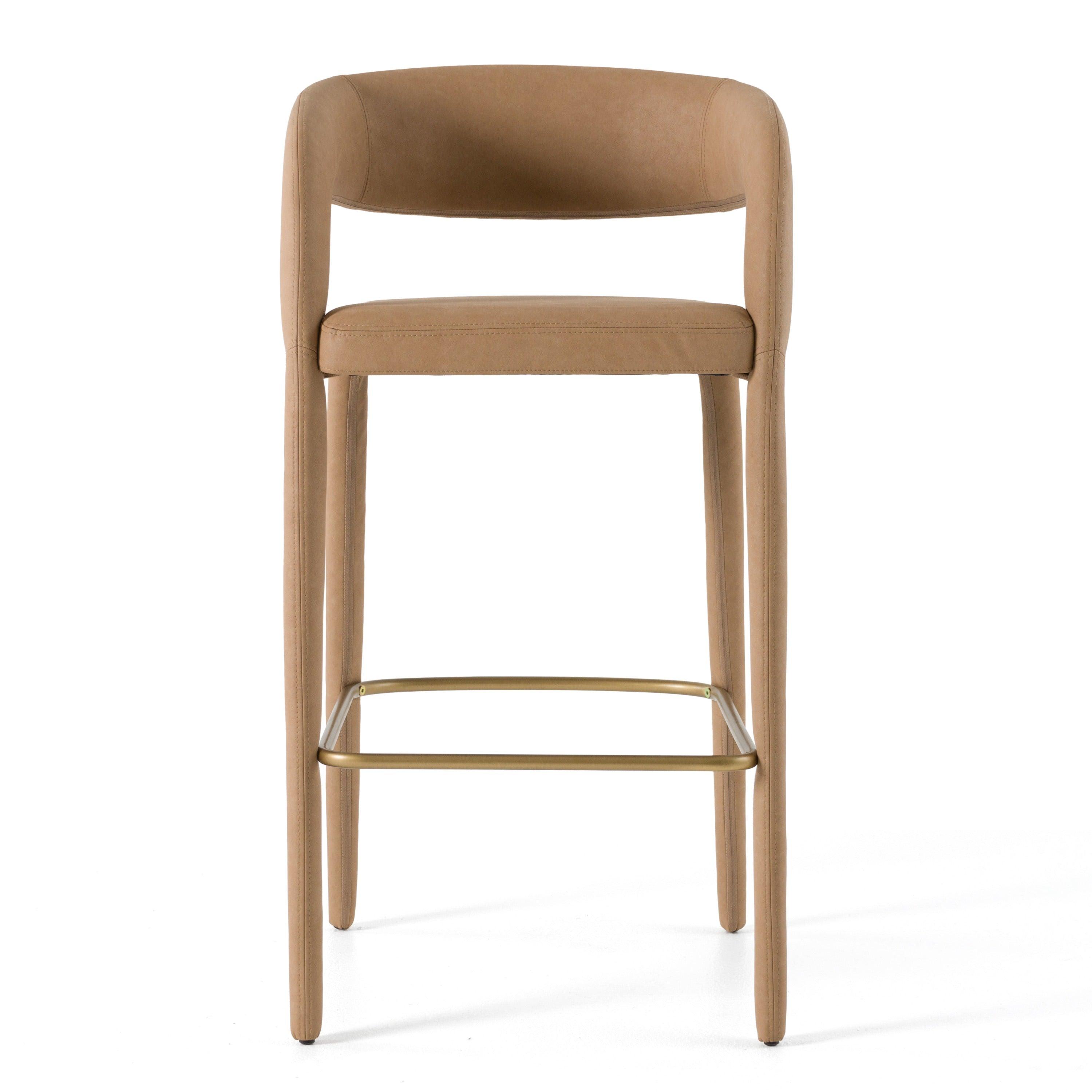 Modrest Faerron Modern Leatherette Bar Chair