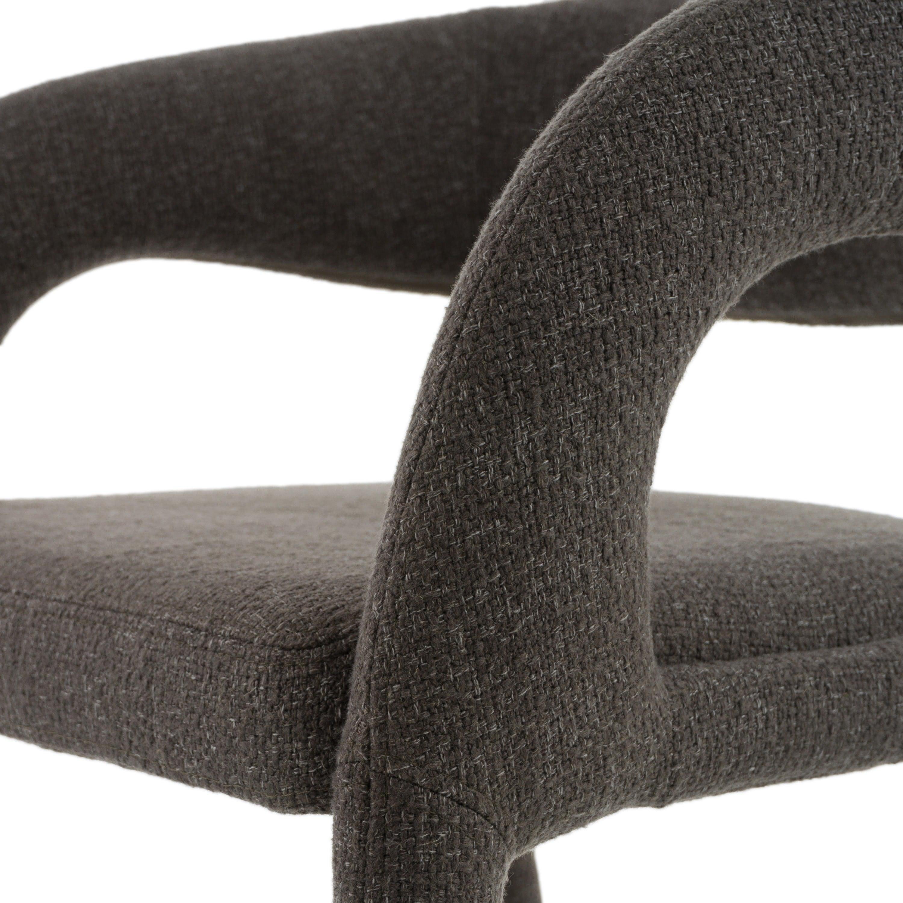 Modrest Faerron Modern Fabric Counter Chair