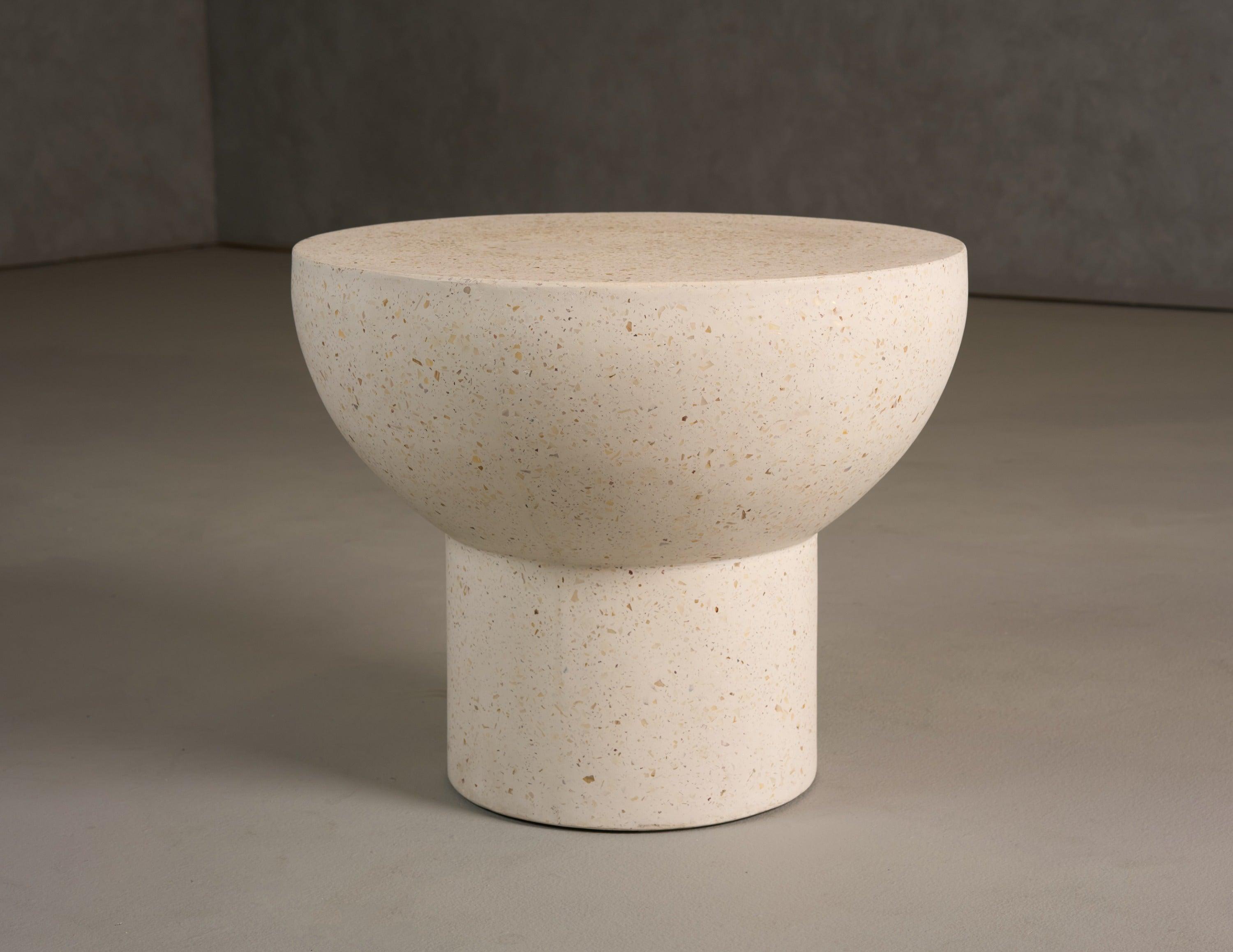 Modrest Fate Modern Terrazzo Concrete End Table