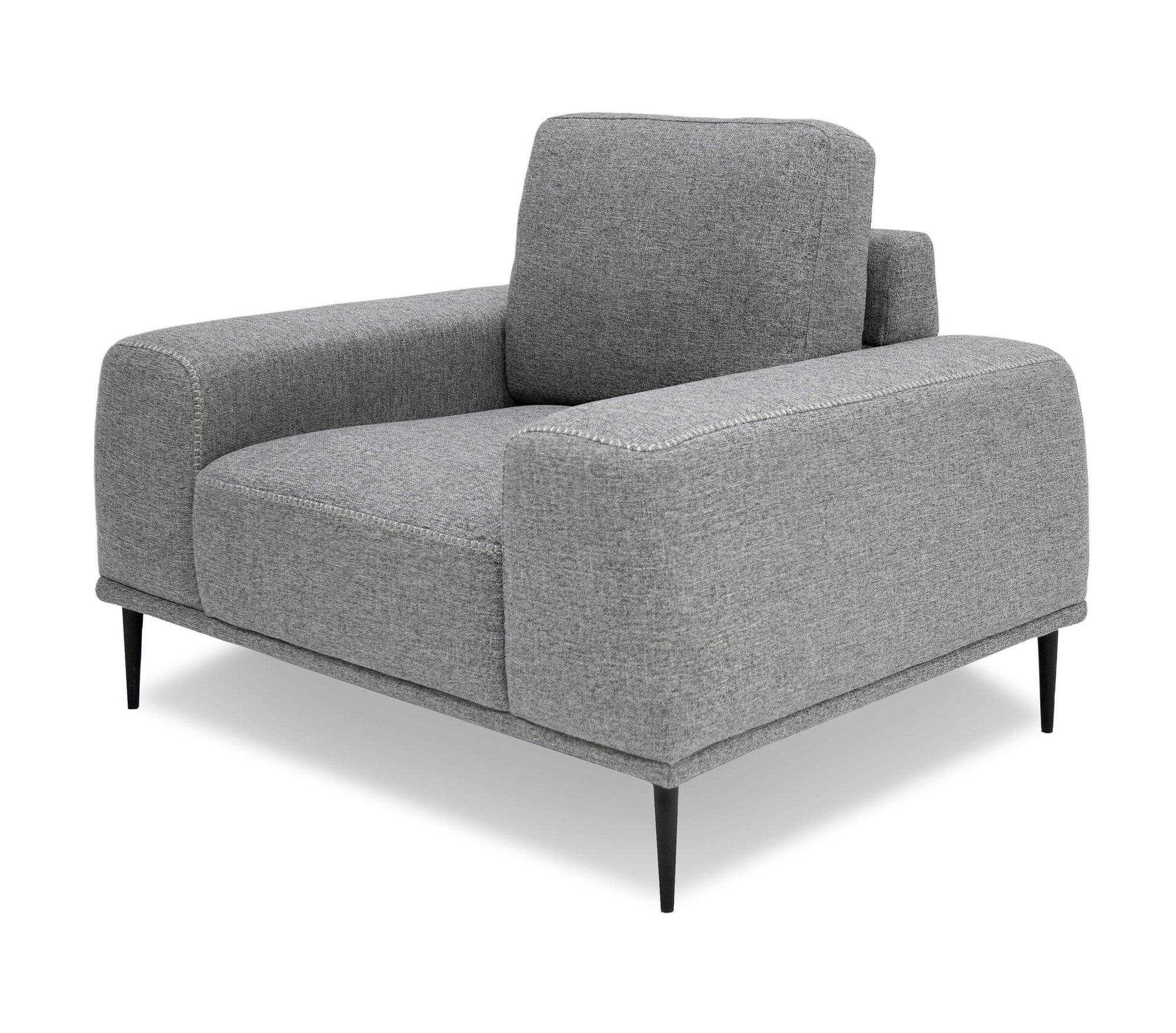 Divani Casa Fonda Modern Fabric Chair