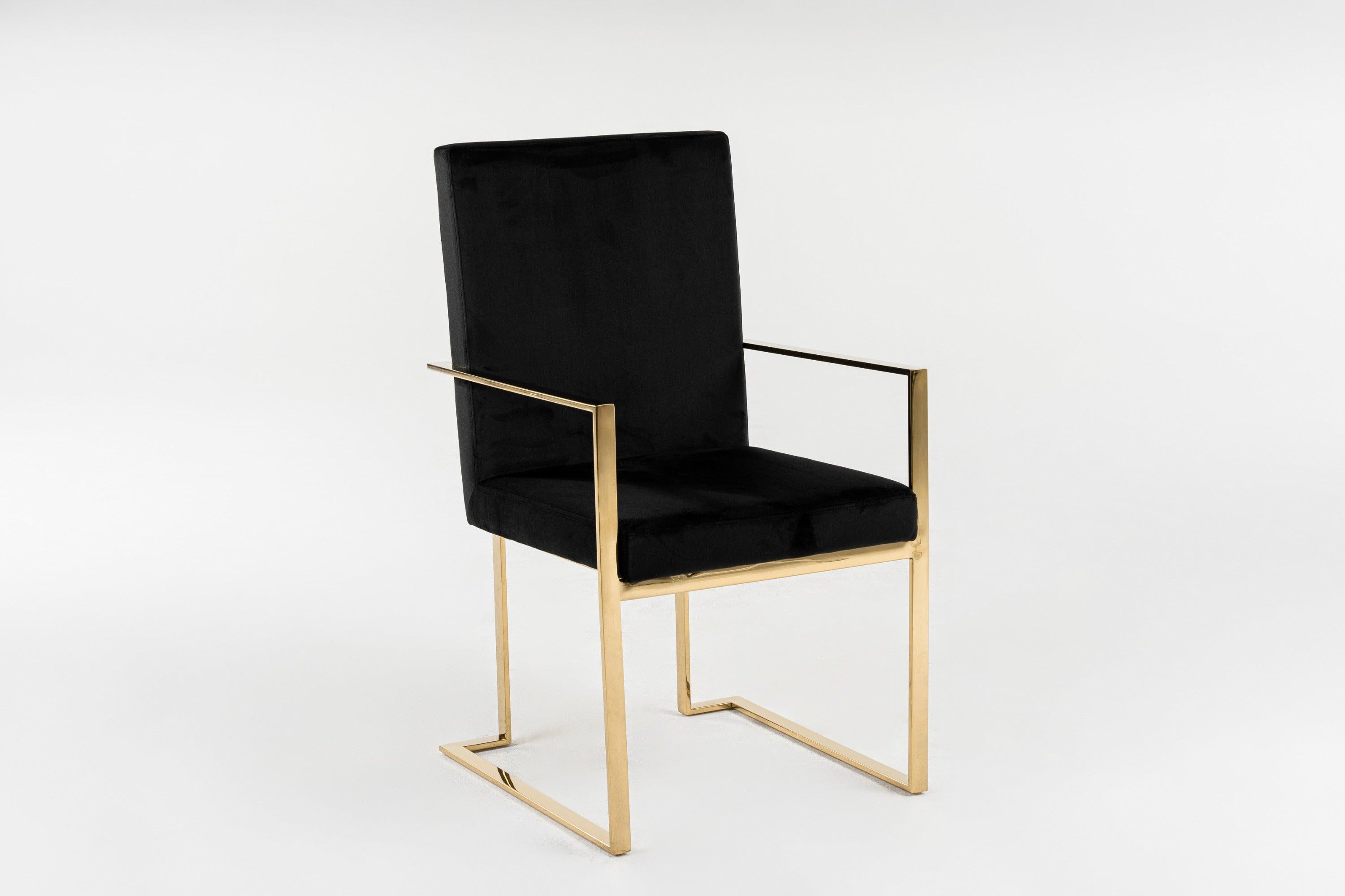 Modrest Fowler Modern Velvet Dining Chair