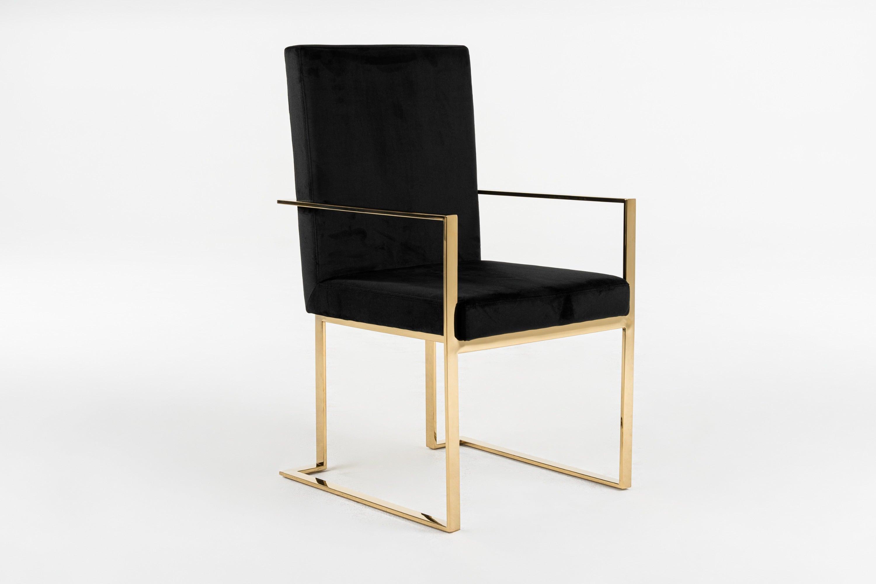 Modrest Fowler Modern Velvet Dining Chair