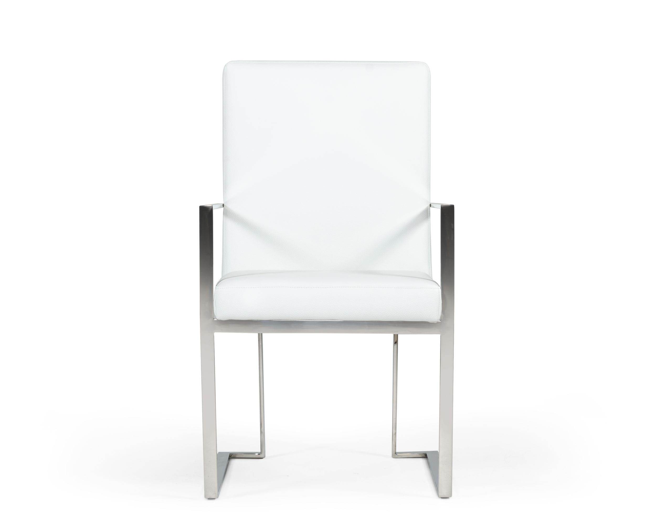 Modrest Fowler Modern EcoLeather Dining Armchair