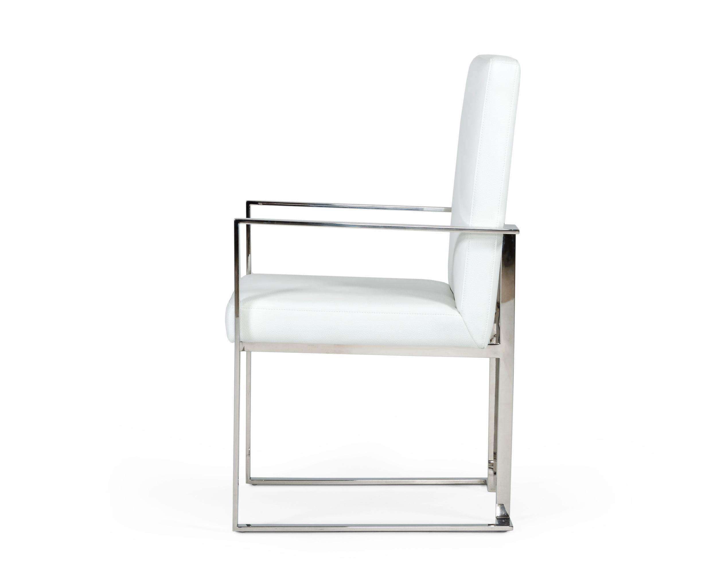 Modrest Fowler Modern EcoLeather Dining Armchair