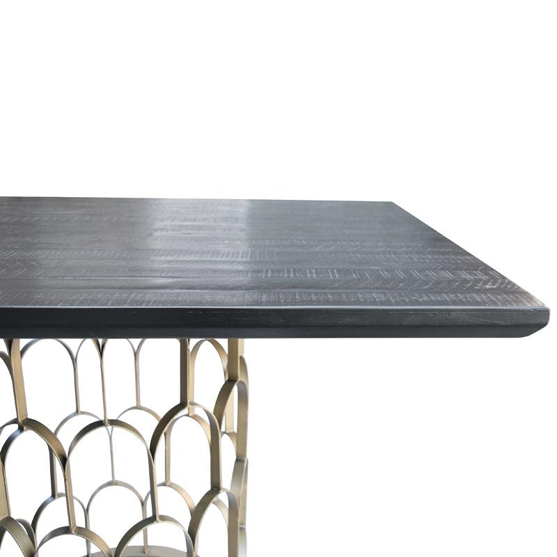 Modrest Natalie Modern Acacia Antique Dining Table