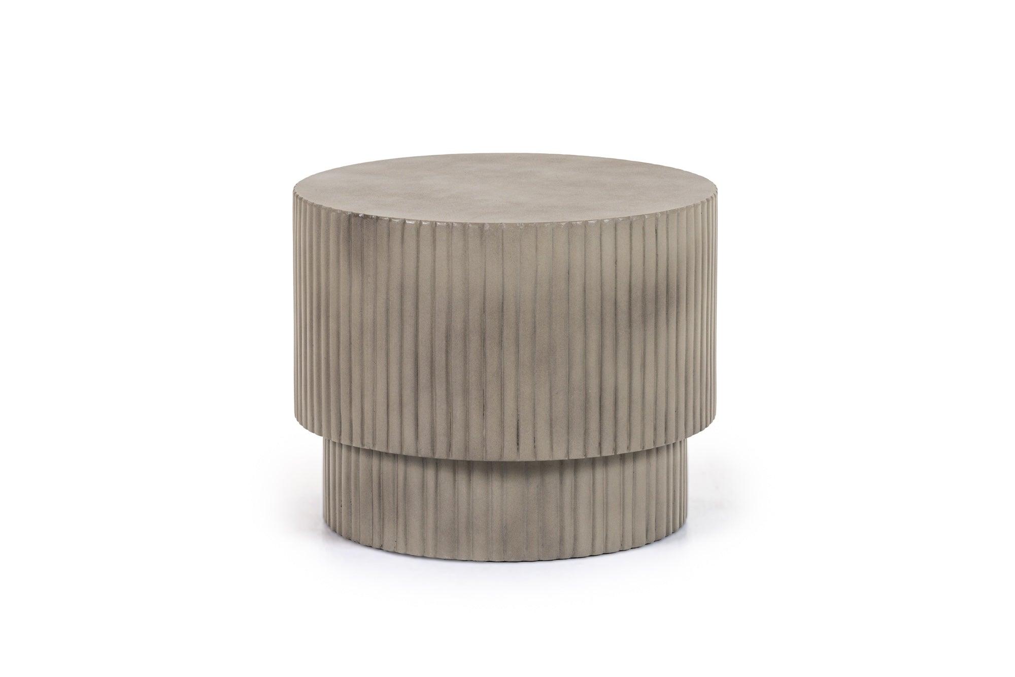 Modrest Gruver Modern Concrete End Table