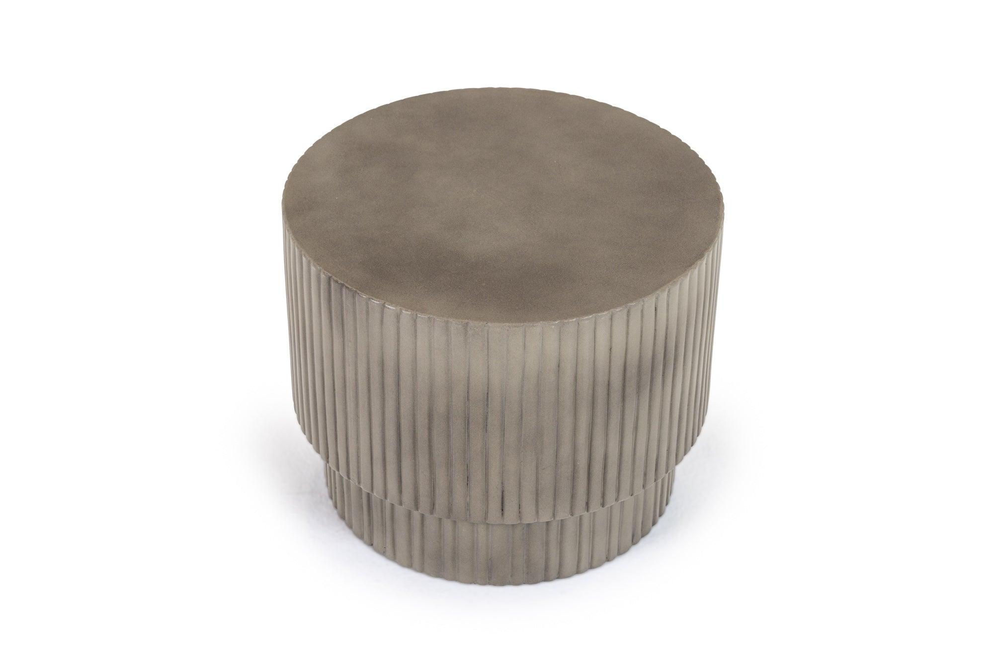 Modrest Gruver Modern Concrete End Table