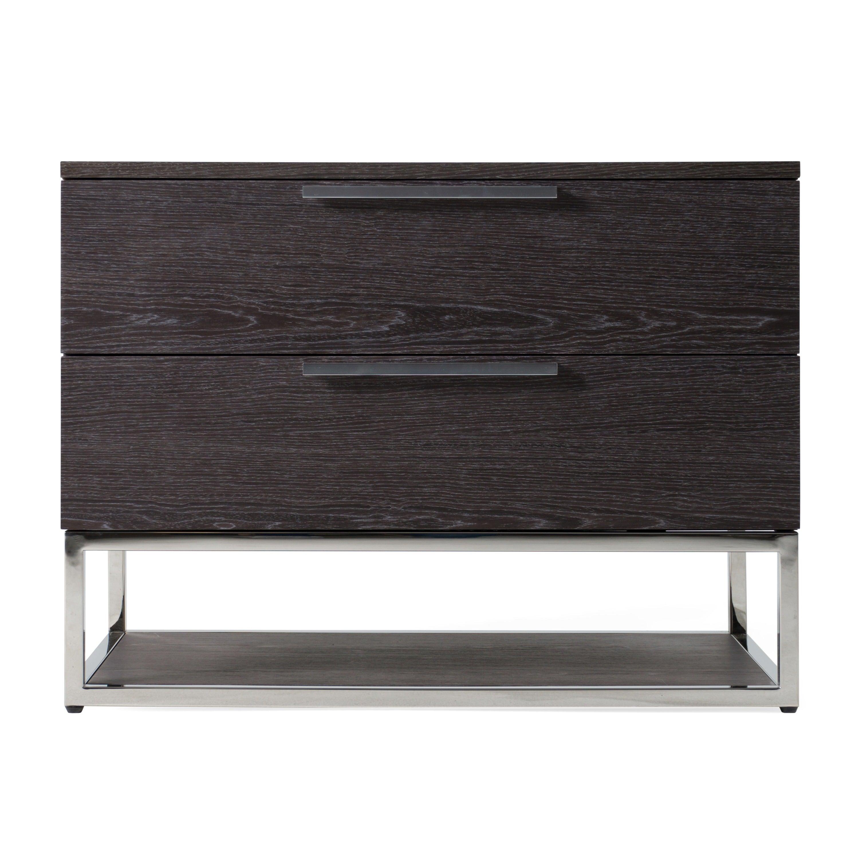 Modrest Helenora Modern Elm Nightstand