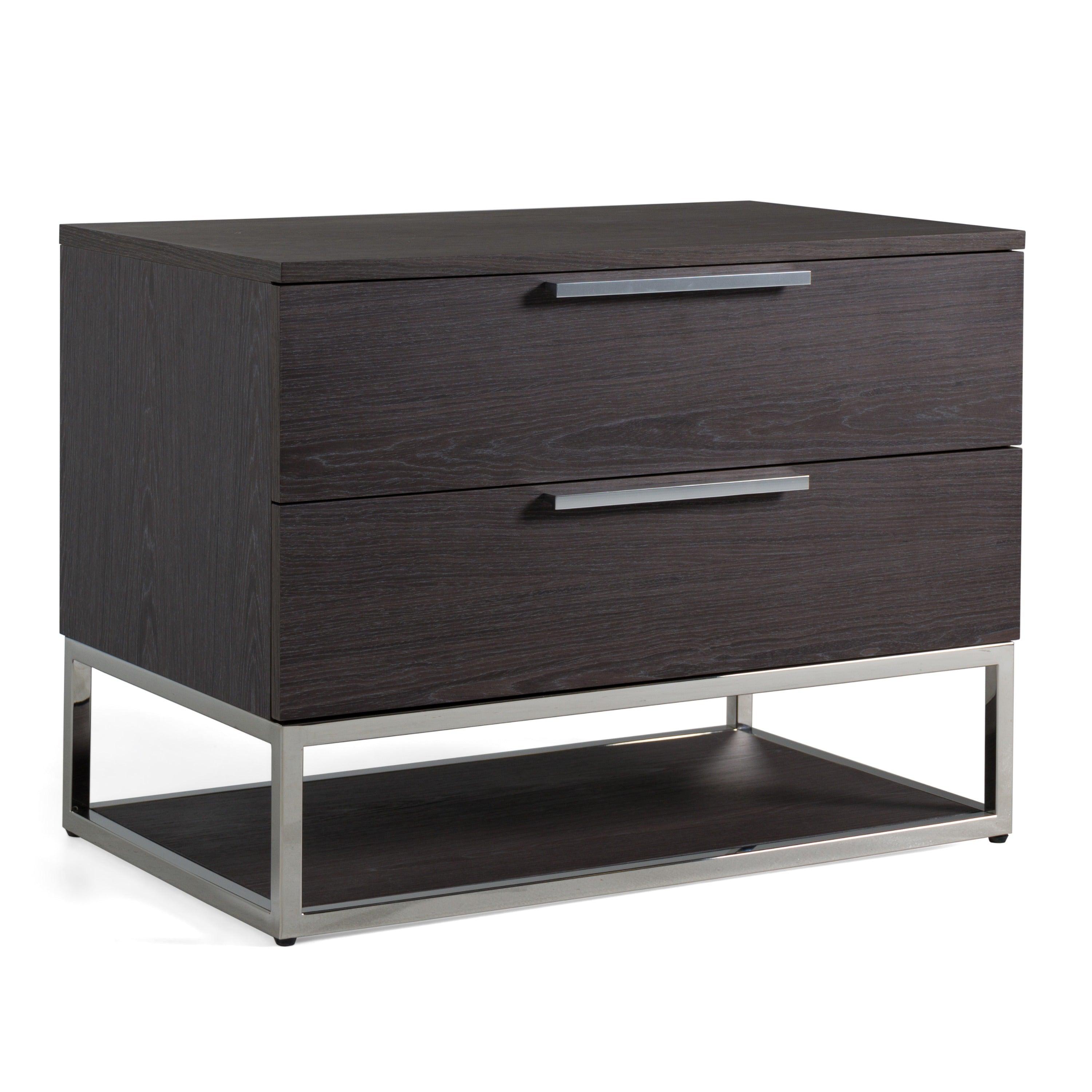 Modrest Helenora Modern Elm Nightstand