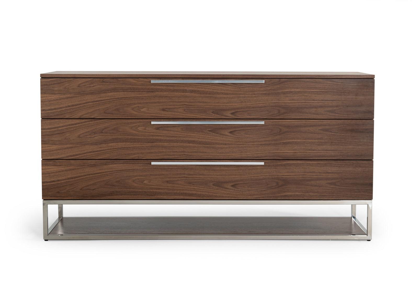 Modrest Heloise Contemporary Stainless Steel Dresser