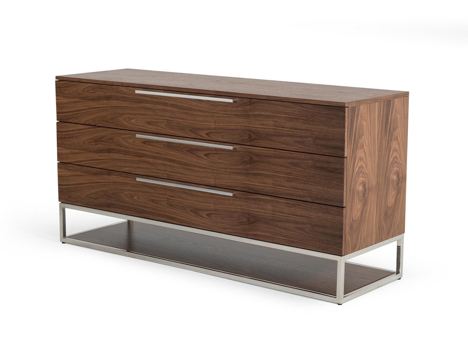 Modrest Heloise Contemporary Stainless Steel Dresser