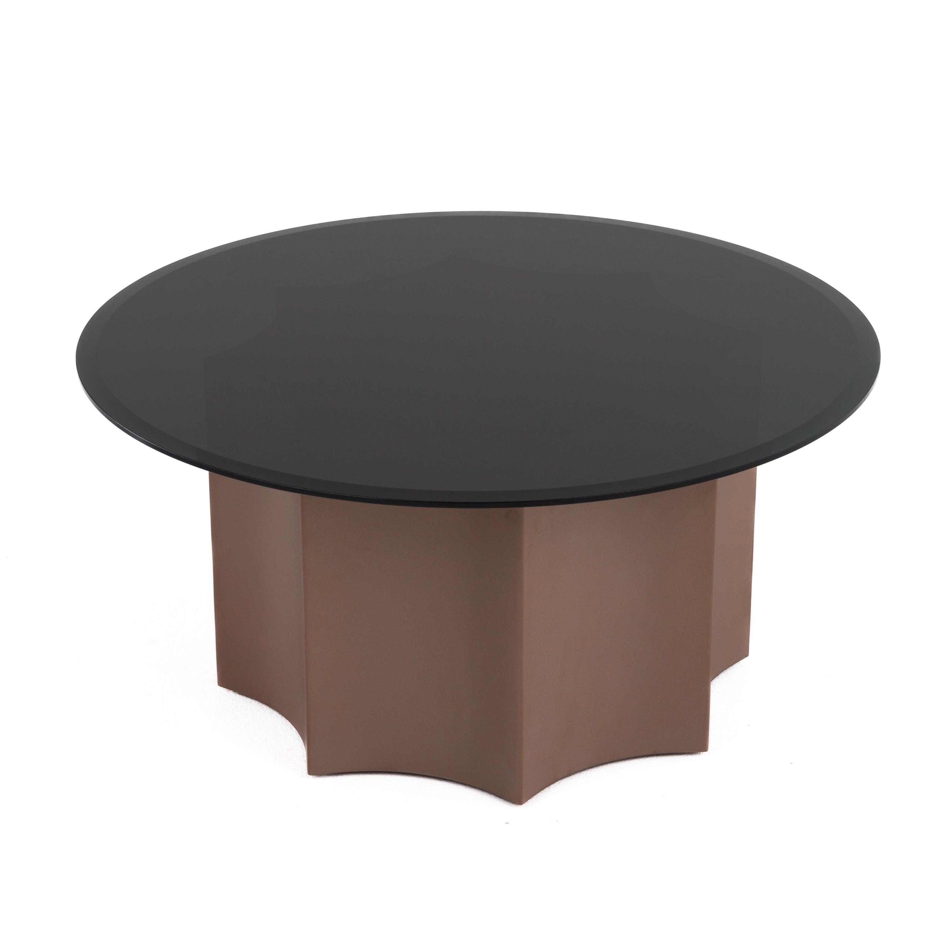 Modrest Ingram Modern Round Coffee Table