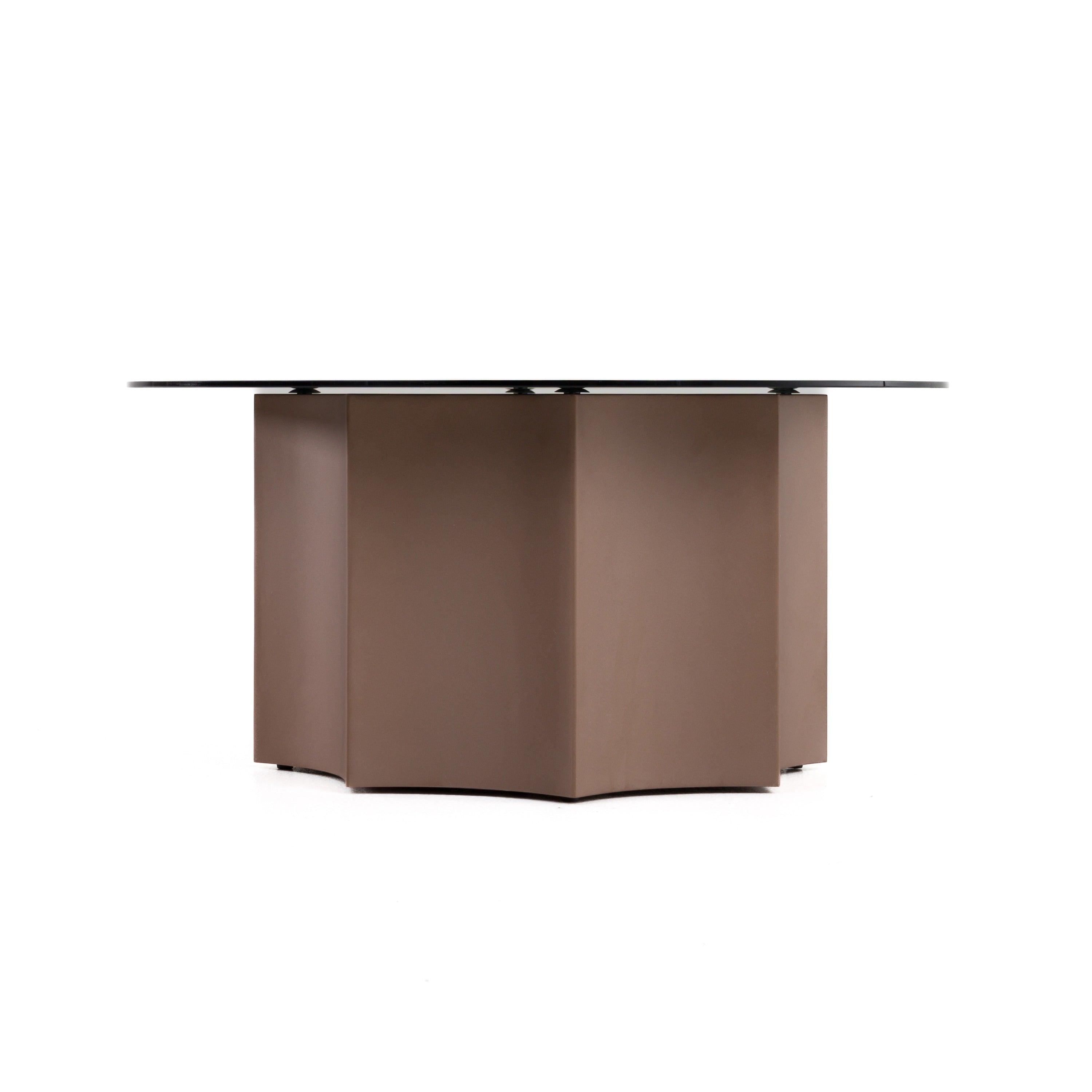 Modrest Ingram Modern Round Coffee Table