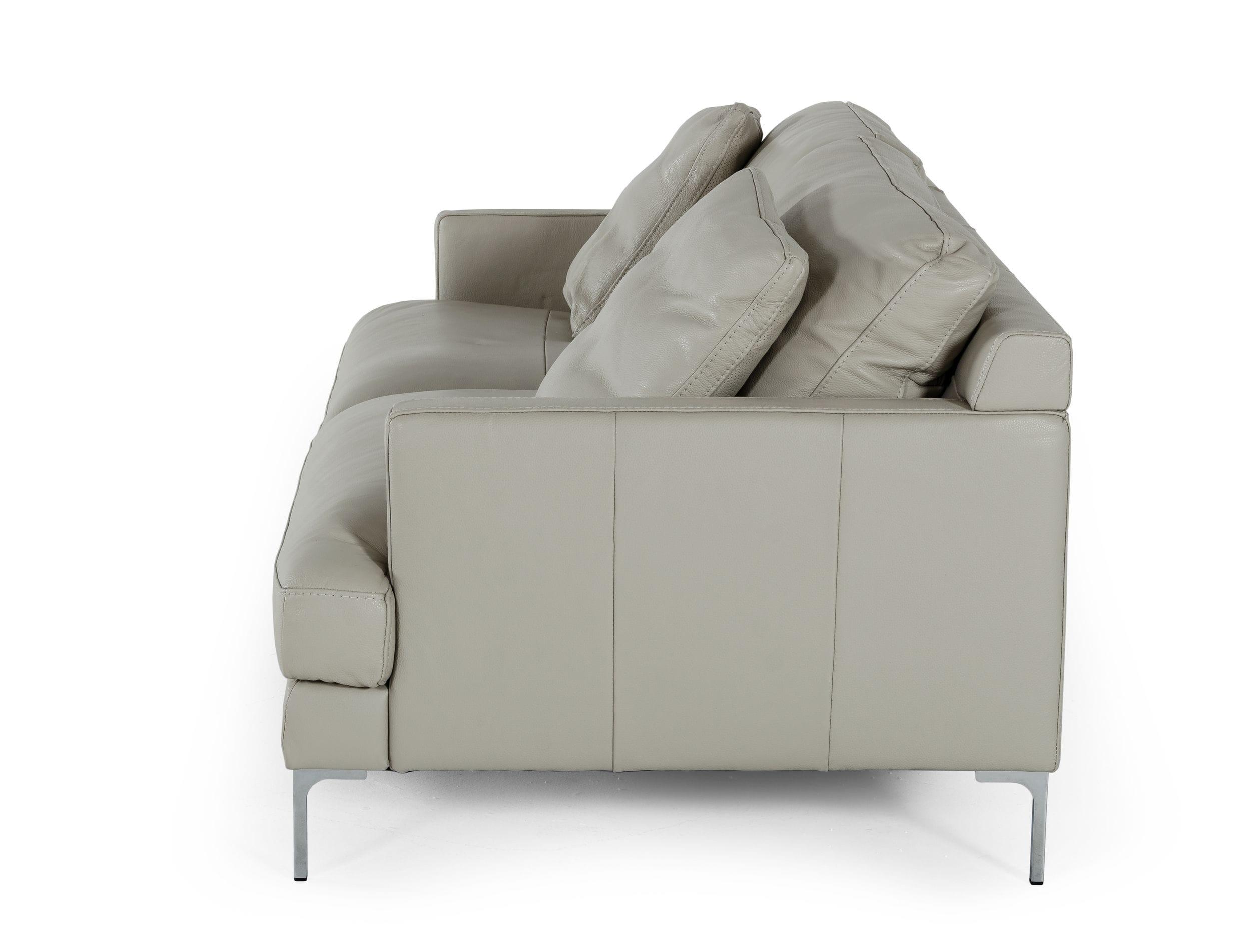 Divani Casa Janina Modern Leather Sofa