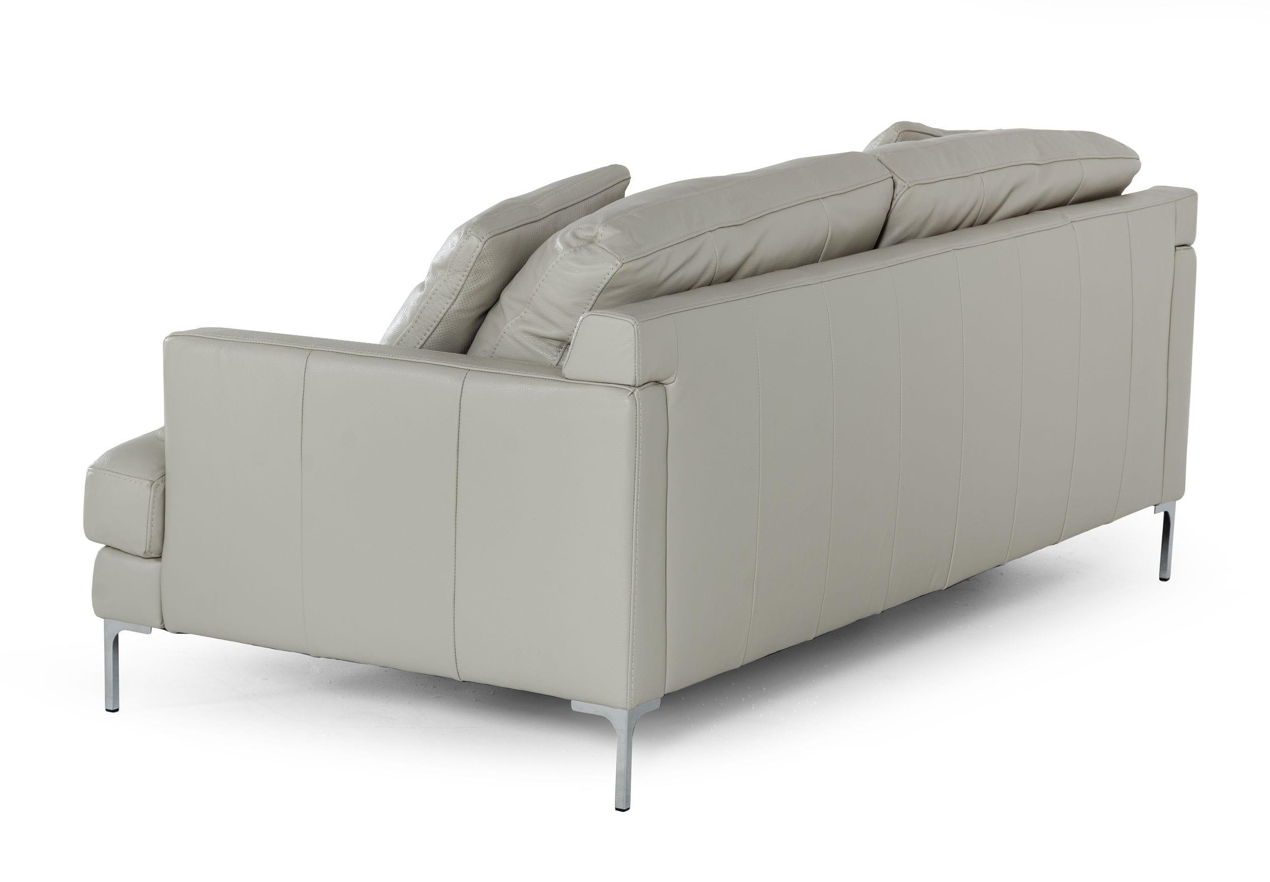 Divani Casa Janina Modern Leather Sofa