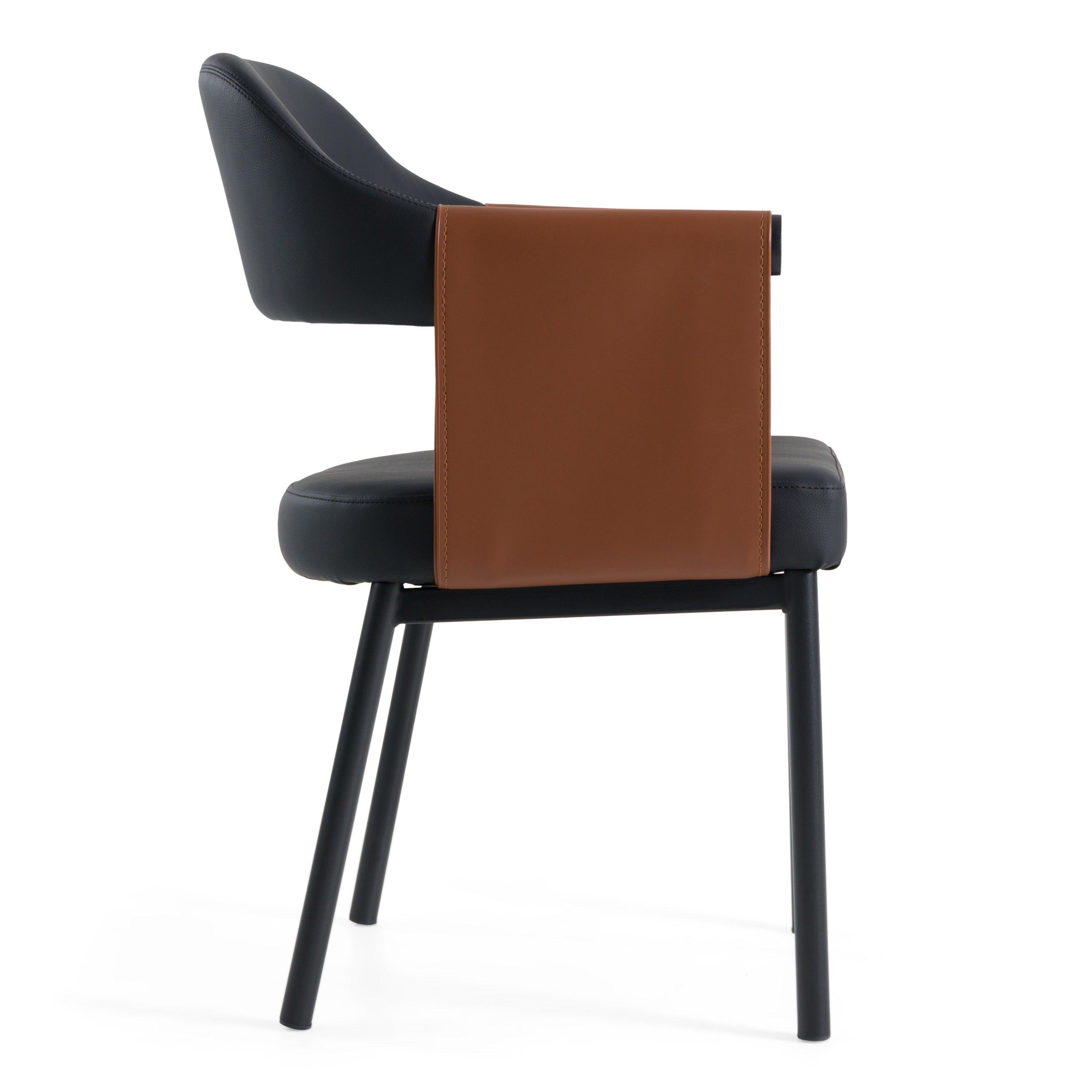 Modrest Jensen Modern Vegan Leather Dining Chair