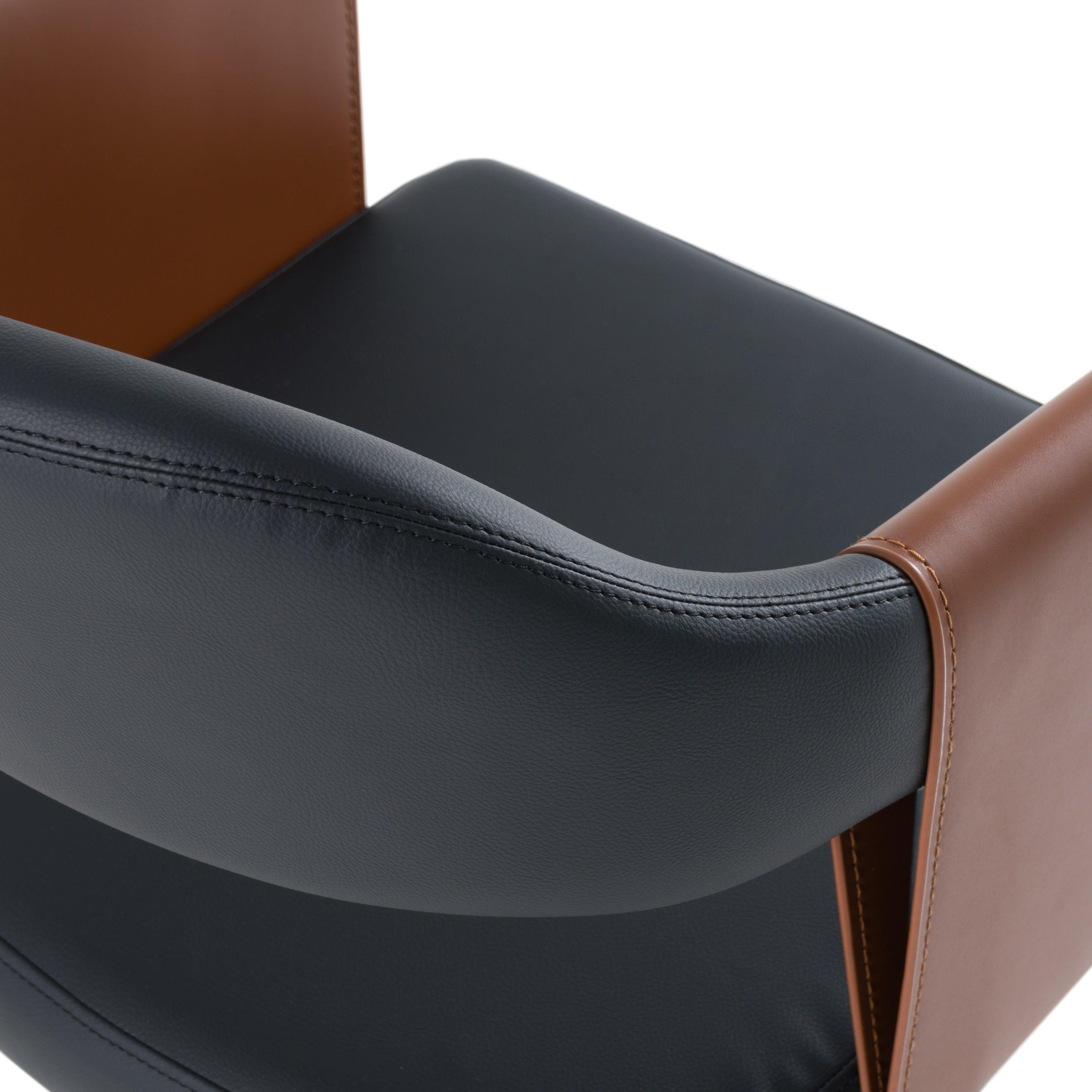 Modrest Jensen Modern Vegan Leather Dining Chair