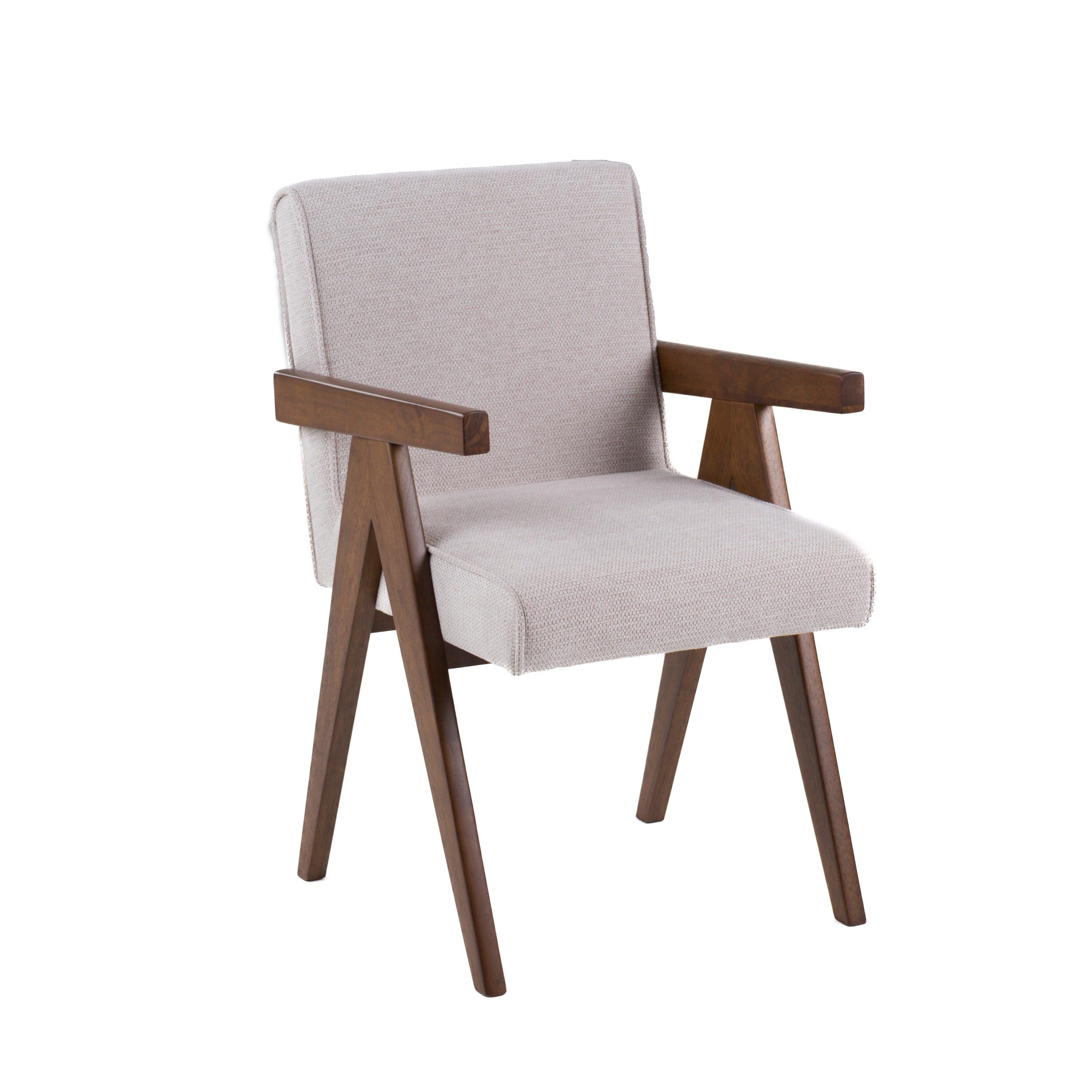 Modrest Joseline Modern Fabric Dining Chair (Set of 2)