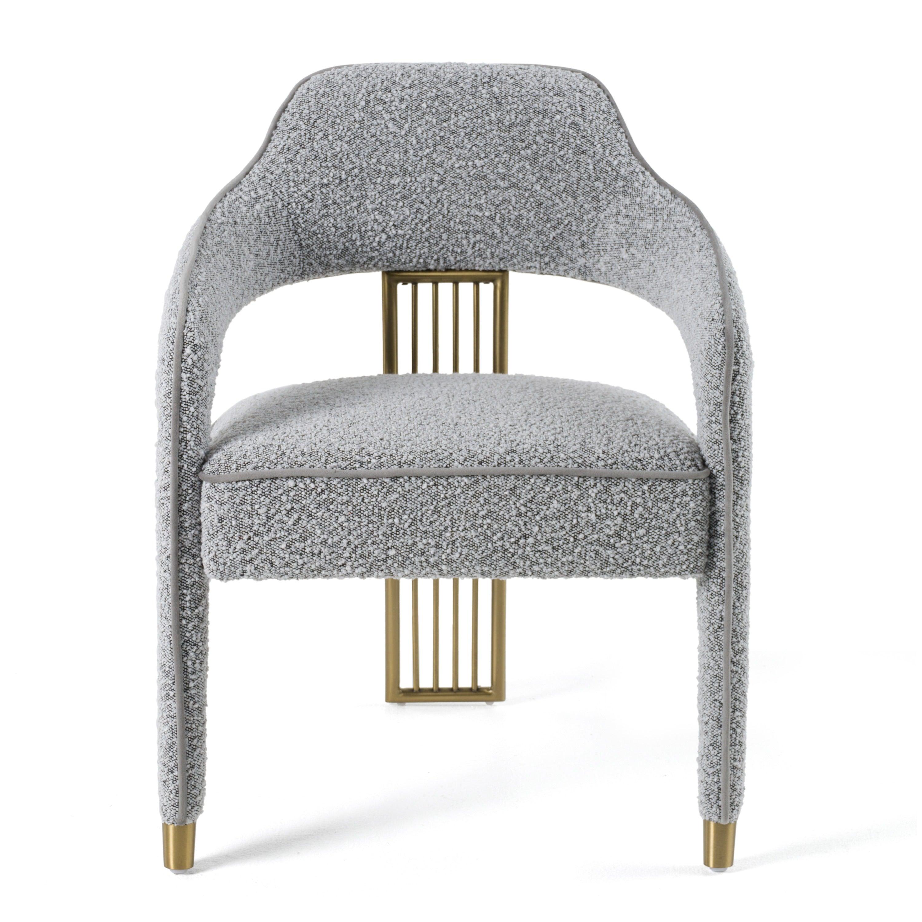 Modrest Kasem Modern Fabric Dining Chair