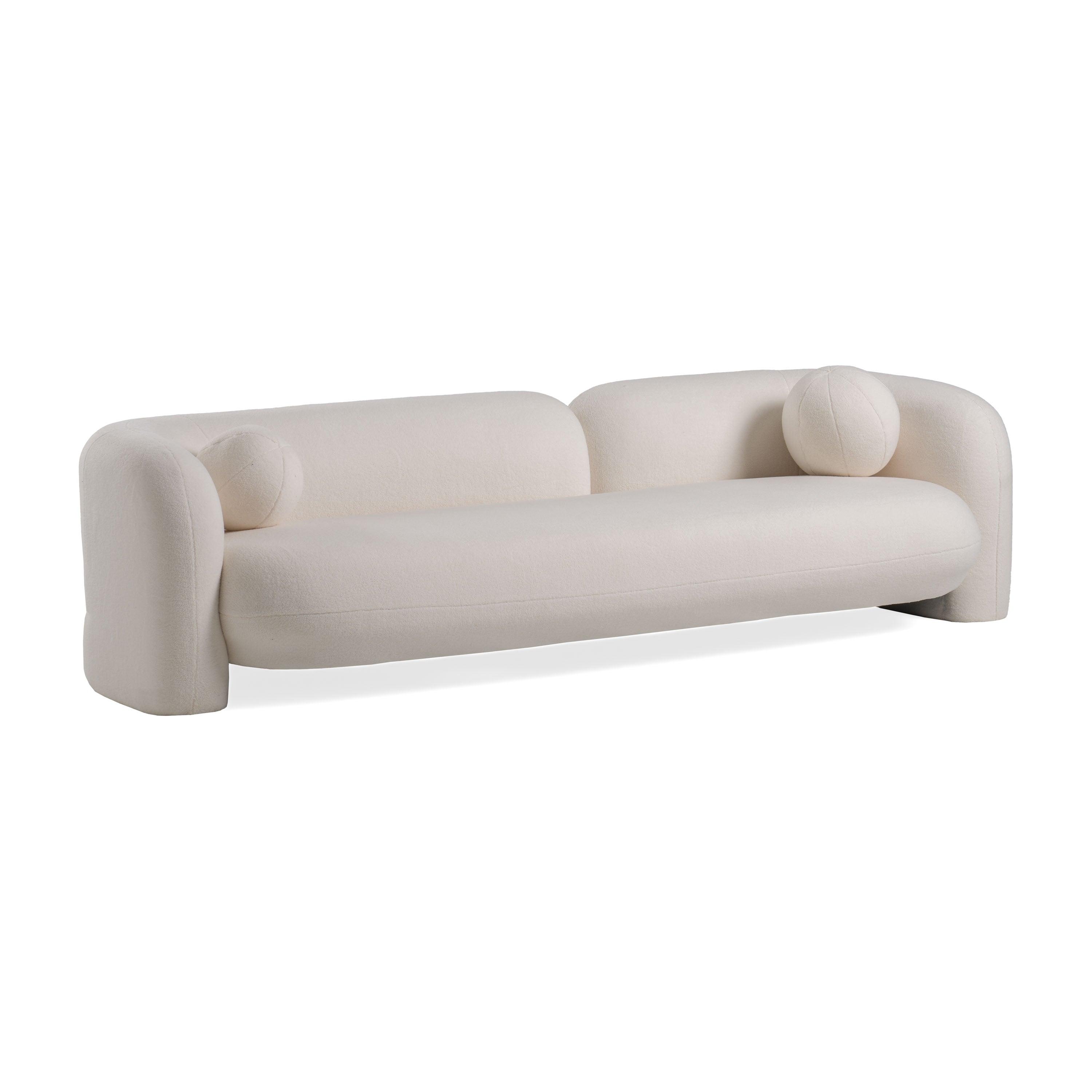 Modrest Khan Modern 4Seater Off Fabric Sofa