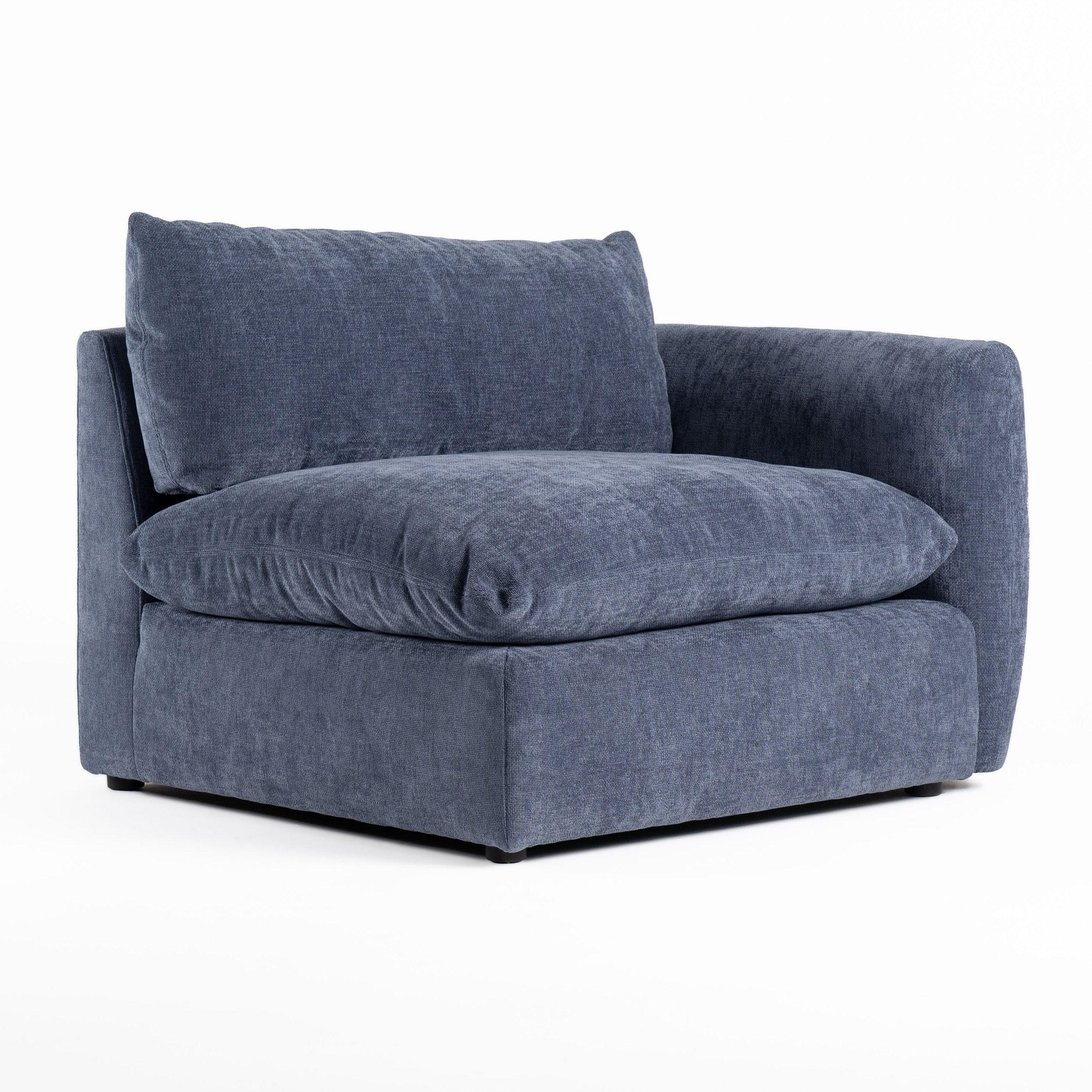 Divani Casa Kinsey Modern Fabric Modular Right Facing Seat