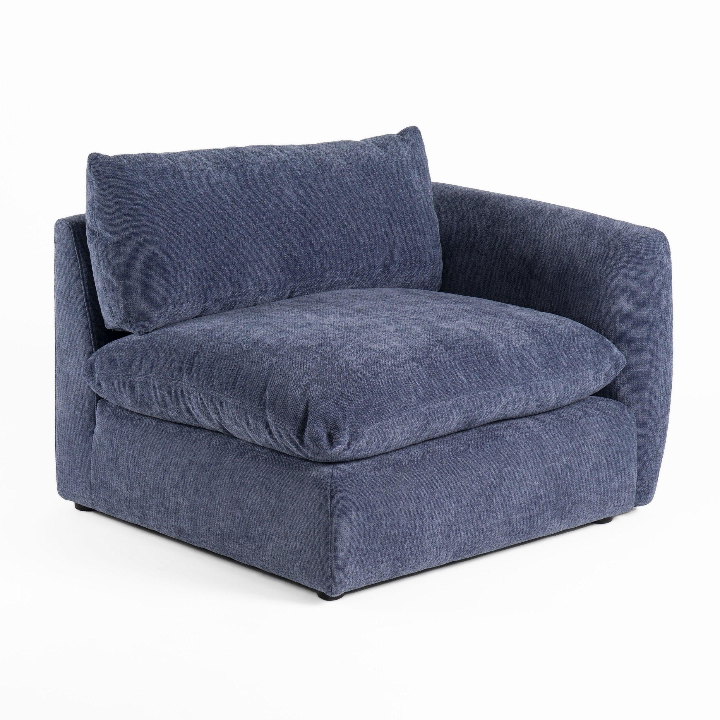 Divani Casa Kinsey Modern Fabric Modular Right Facing Seat