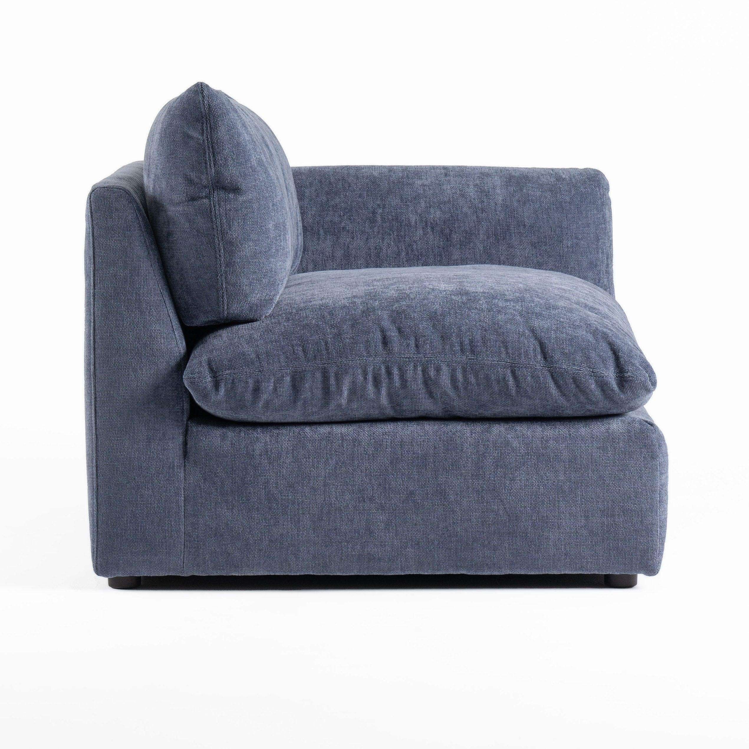 Divani Casa Kinsey Modern Fabric Modular Right Facing Seat