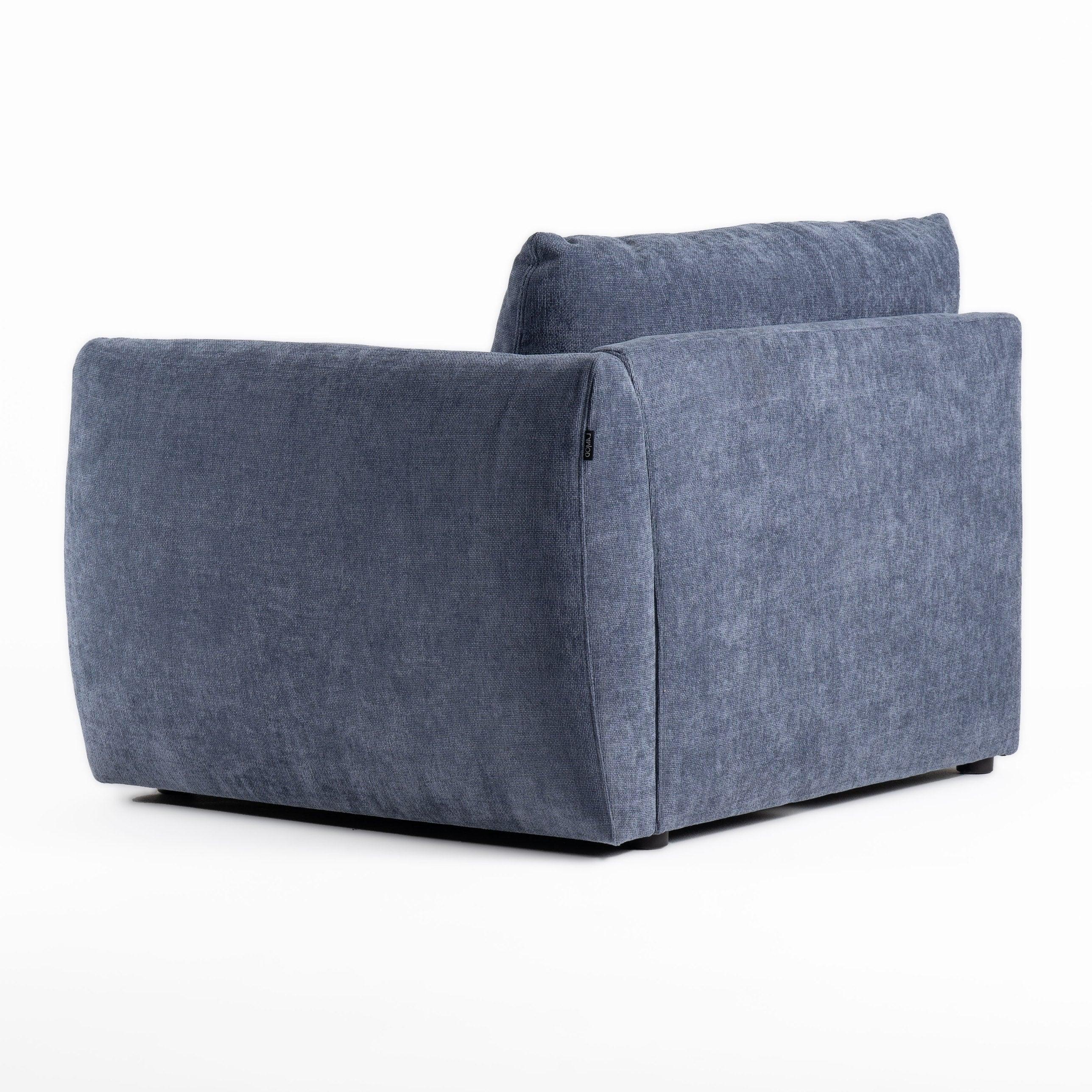 Divani Casa Kinsey Modern Fabric Modular Right Facing Seat