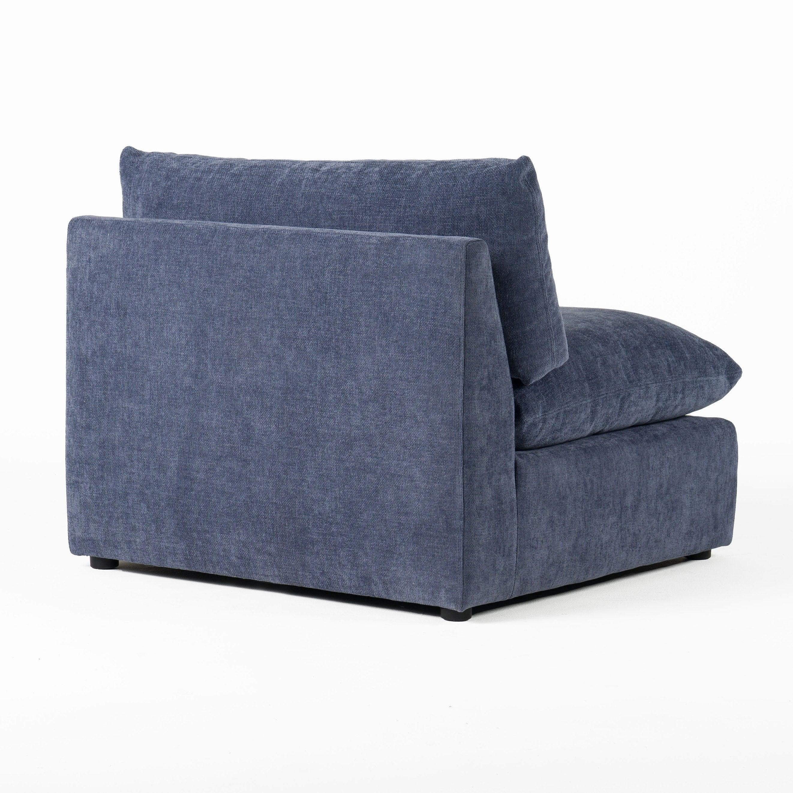 Divani Casa Kinsey Modern Fabric Modular Right Facing Seat