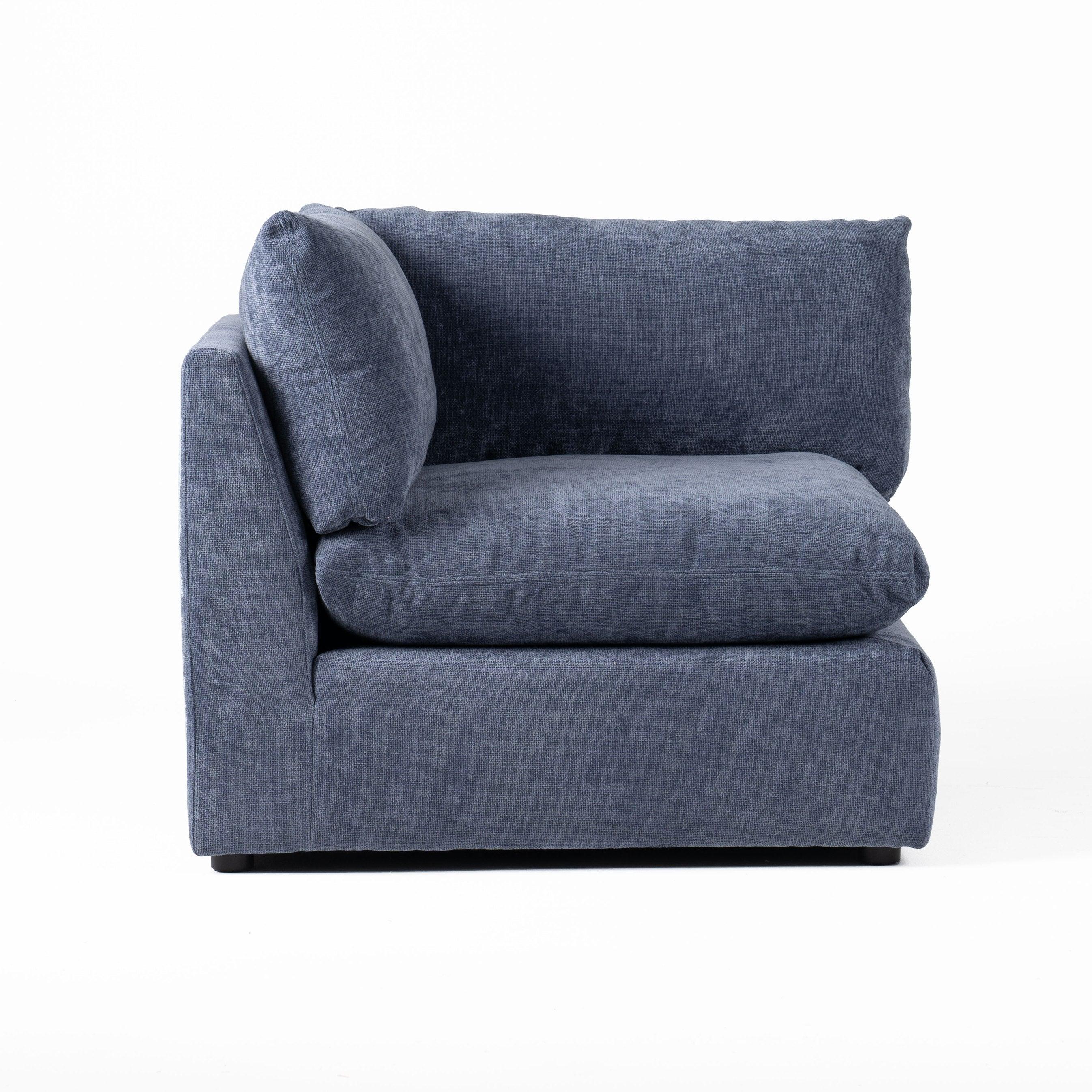 Divani Casa Kinsey Modern Fabric Modular Corner Seat