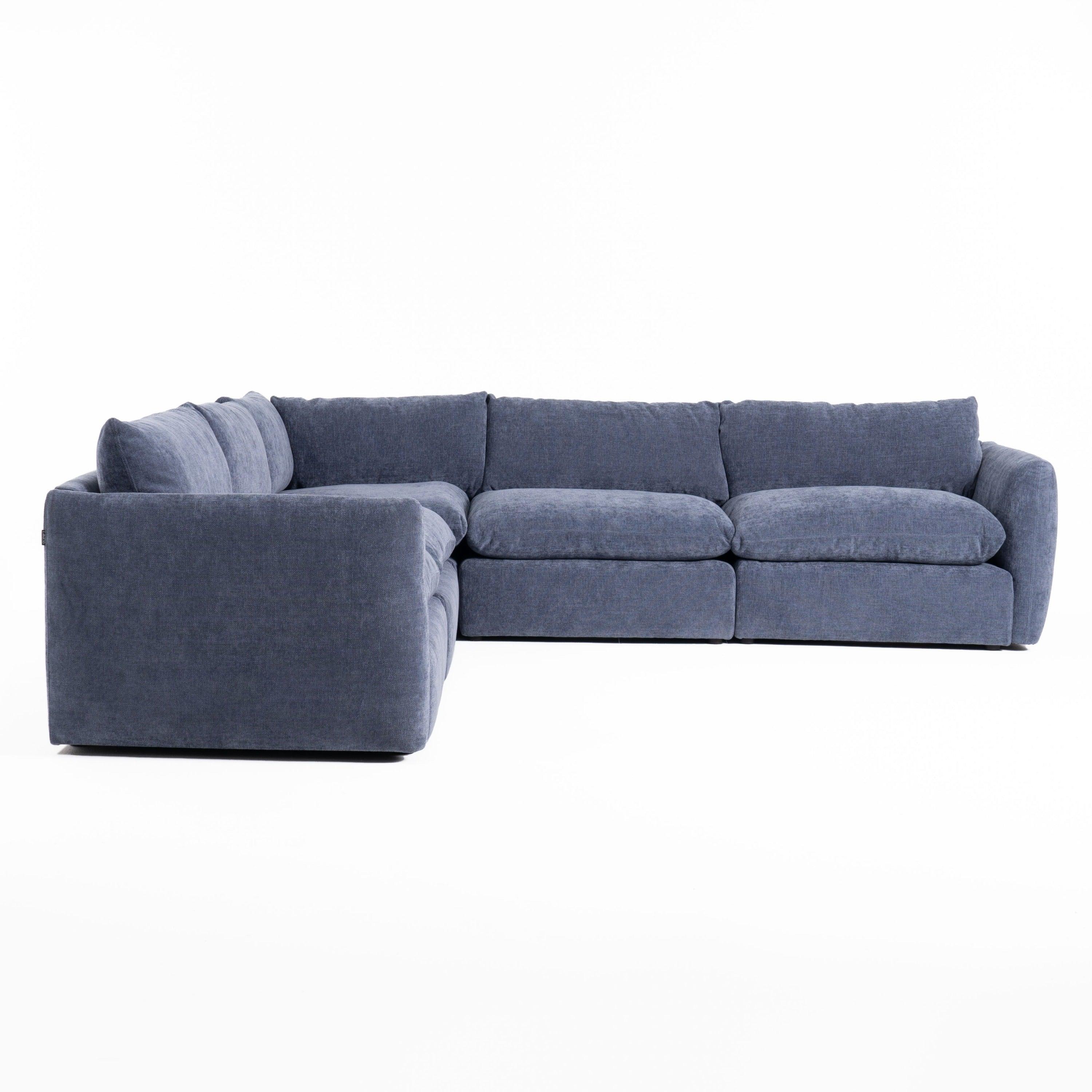 Divani Casa Kinsey Modern Fabric Modular Sectional Sofa