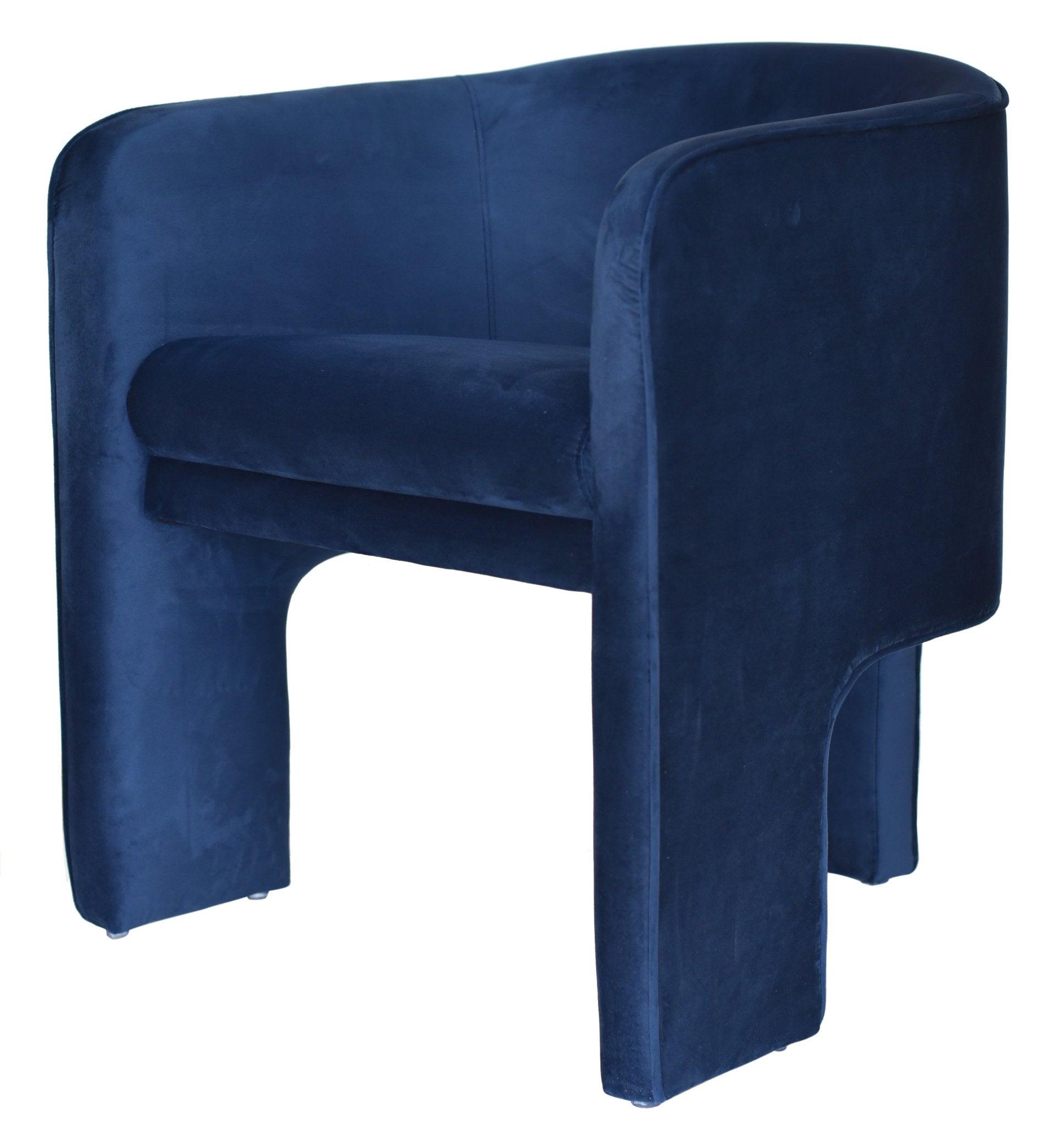 Modrest Kyle Modern Velvet Accent Chair