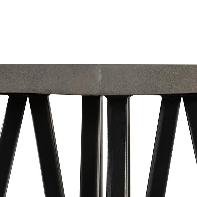 Modrest Richmond Modern Concrete Metal End Table